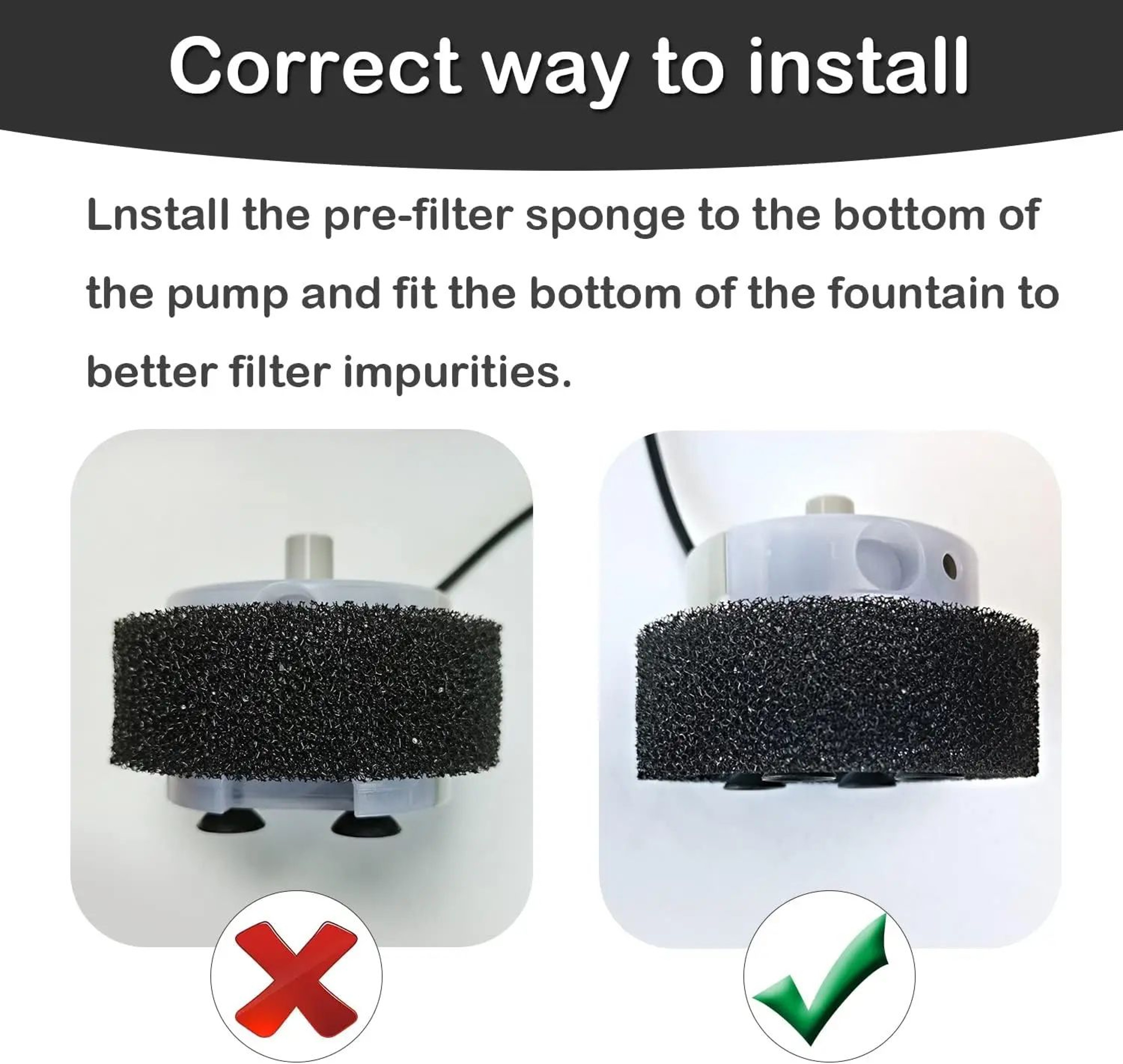 USB Submersible Water Pump For Cat Fountain SMA 800 2