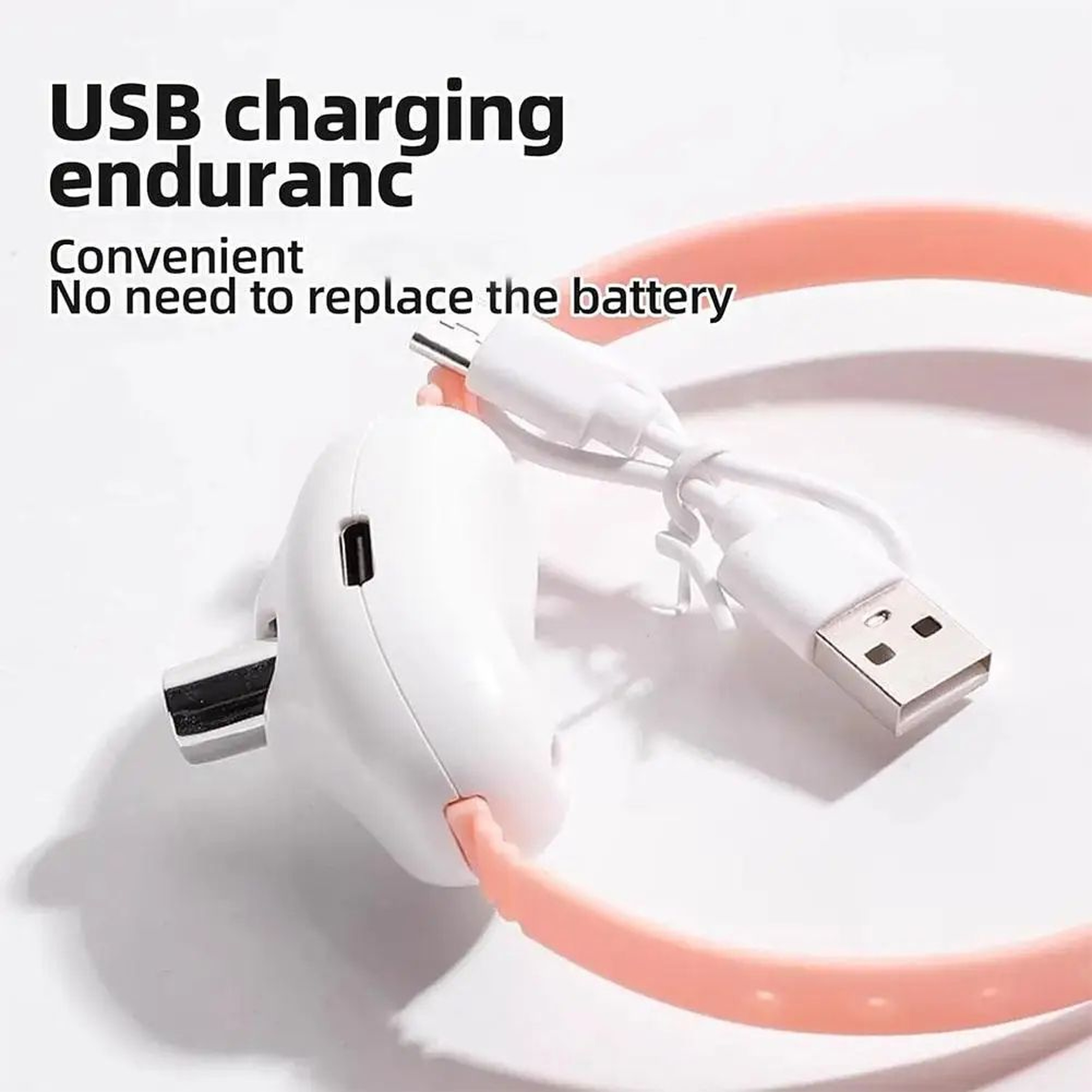 Rechargeable Smart Laser Cat Collar Interactive Pet Toy 13