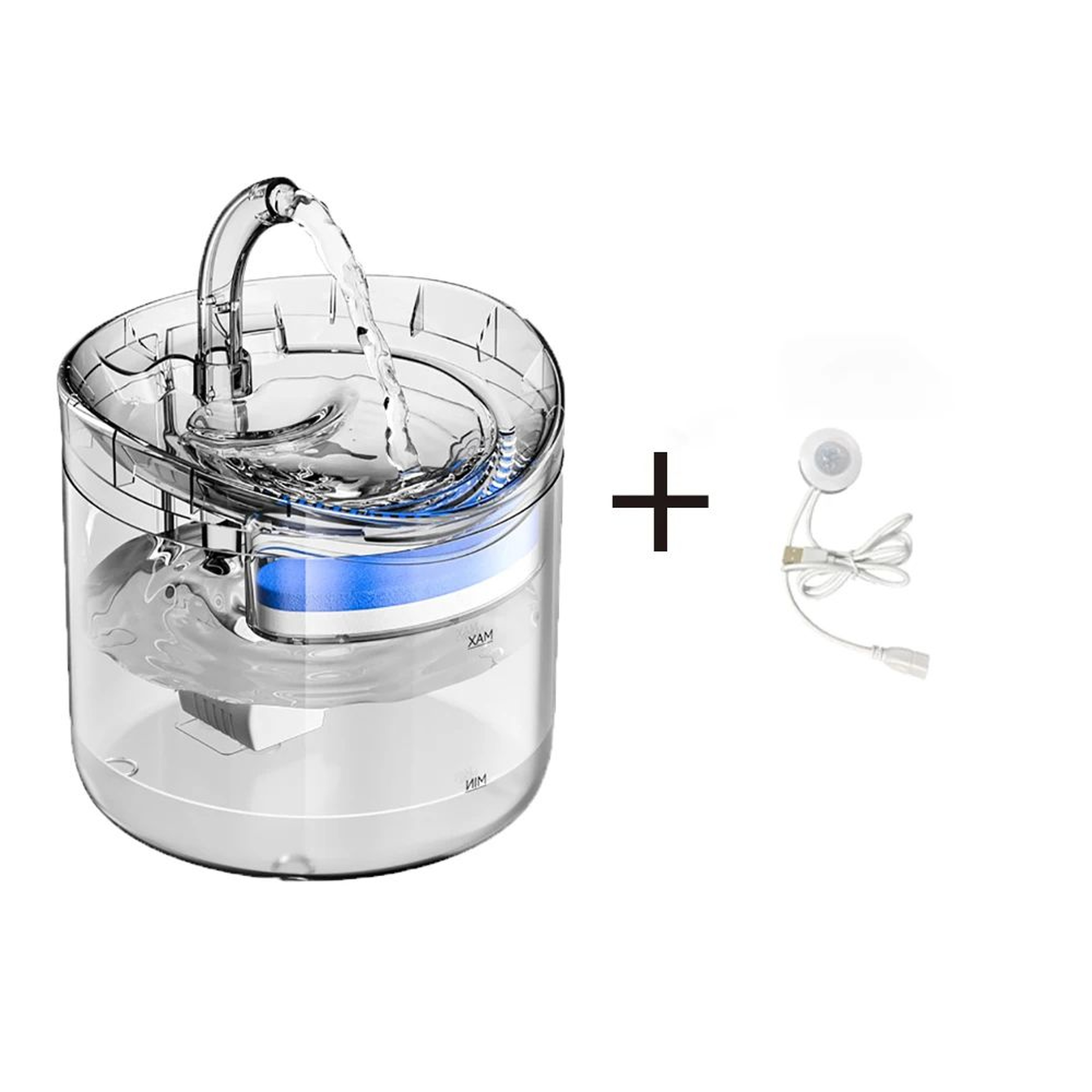 Automatic Pet Water Fountain With Motion Sensor 2L 6