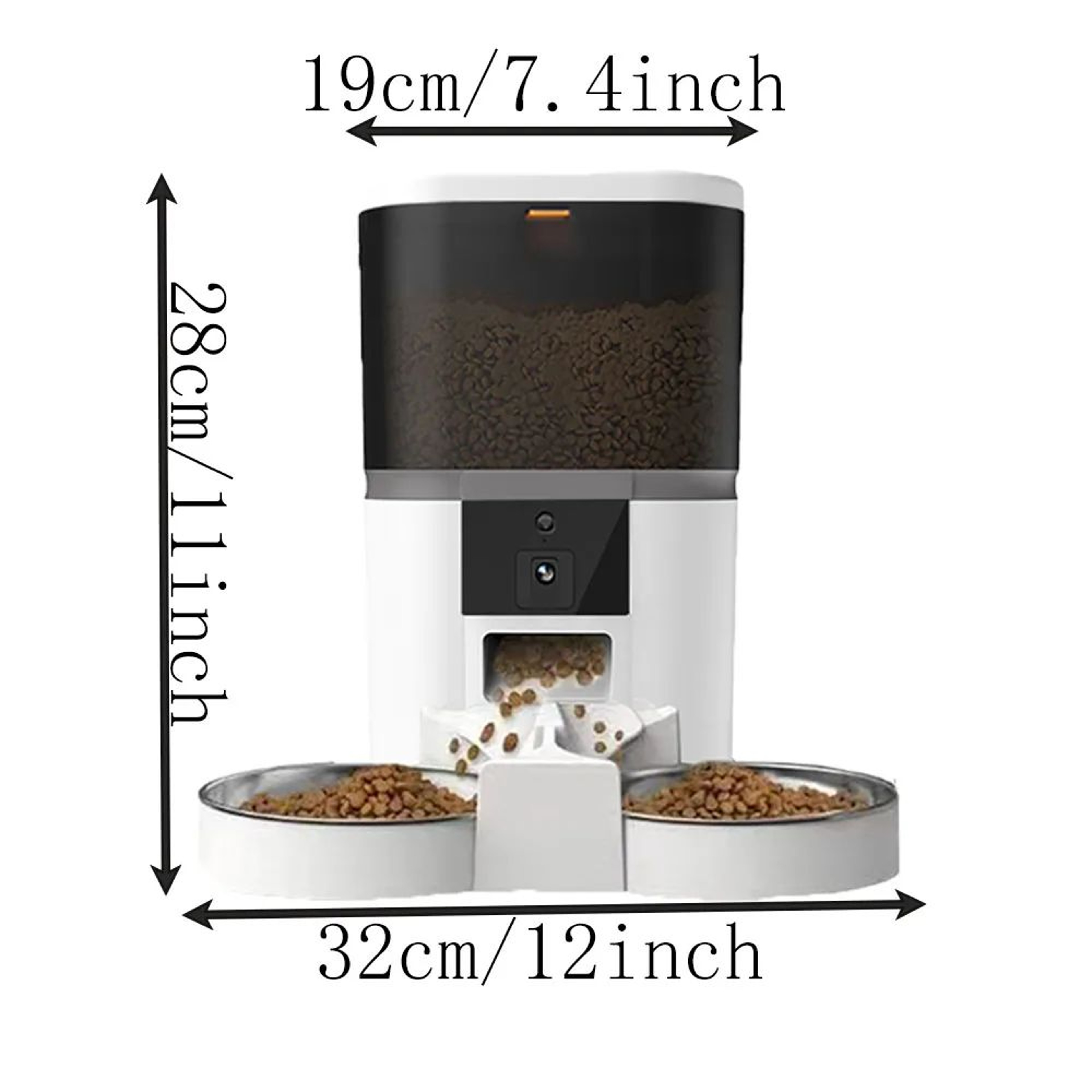 Smart Automatic Pet Feeder With HD Camera 4L 3