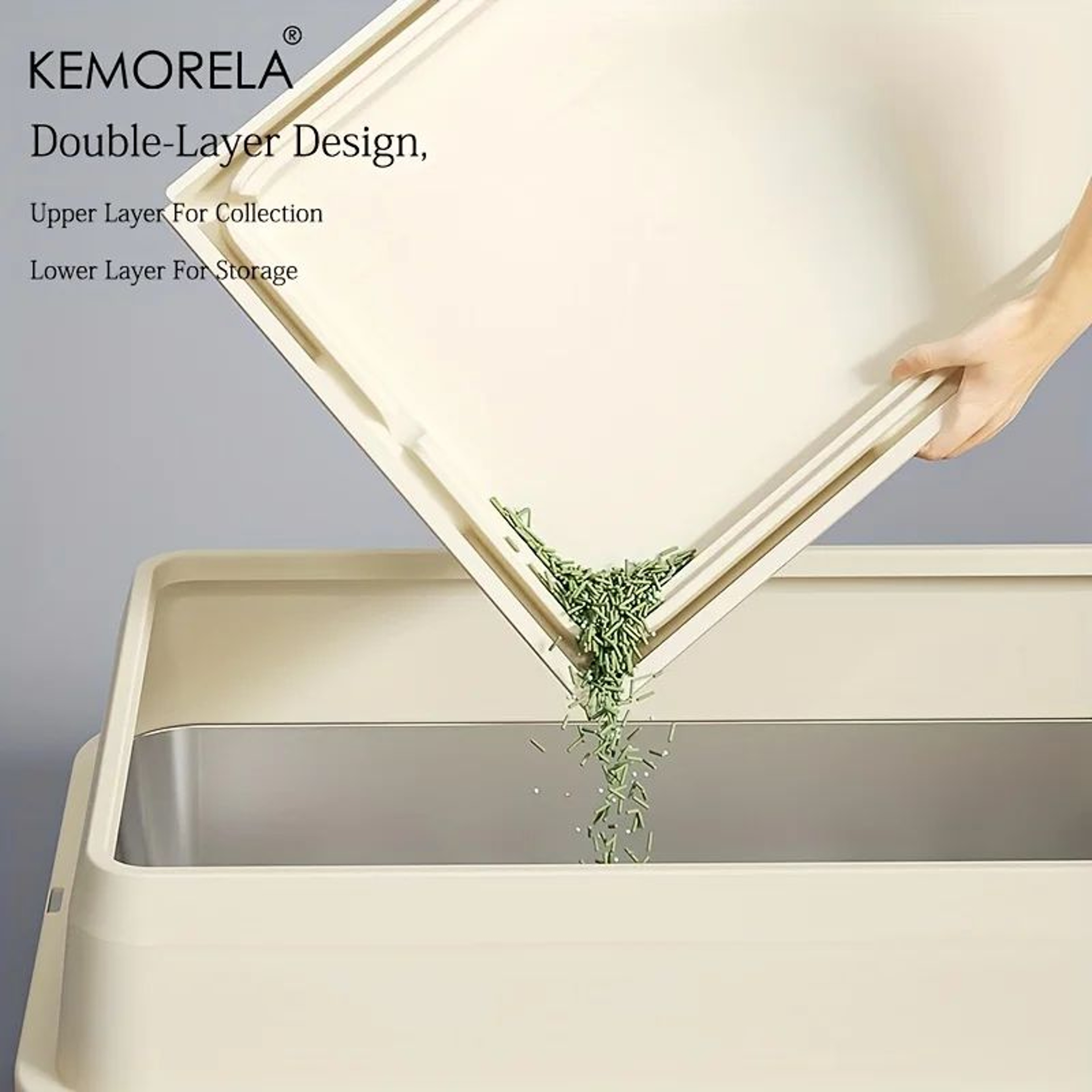 Extra Large Stainless Steel Enclosed Cat Litter Box 2