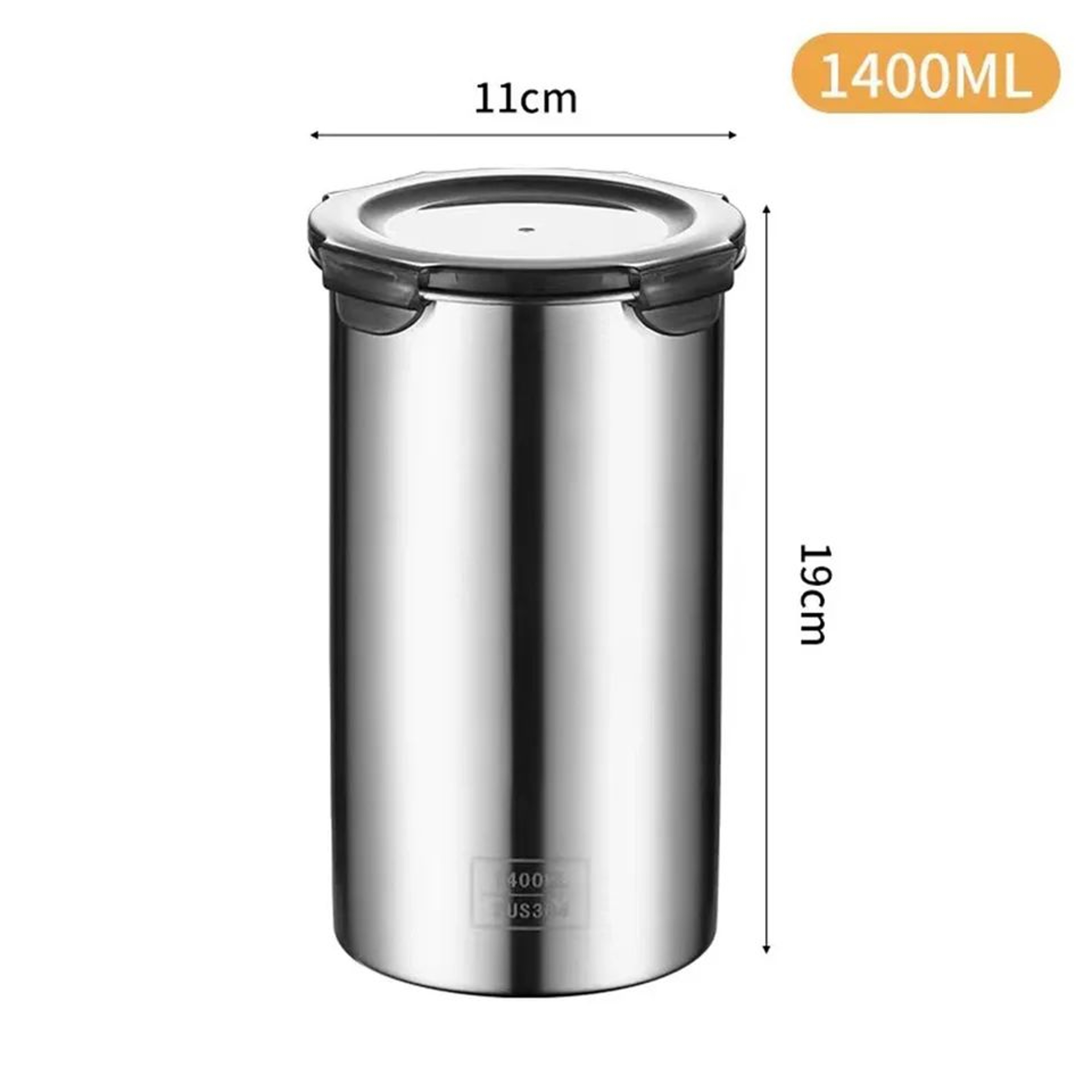 Stainless Steel Vacuum Food Storage Canister 4