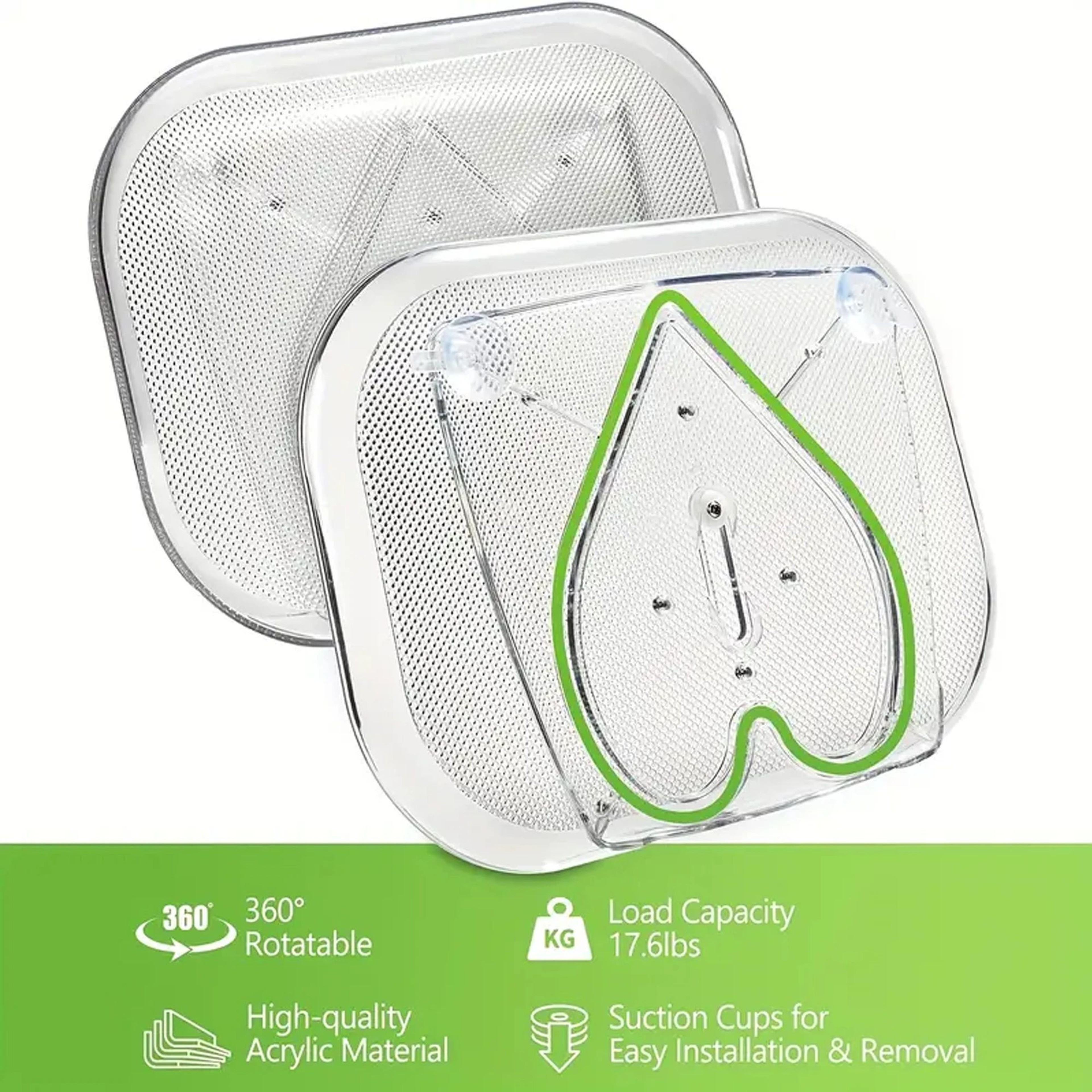 360 Degree Rotating Refrigerator Storage Tray 2