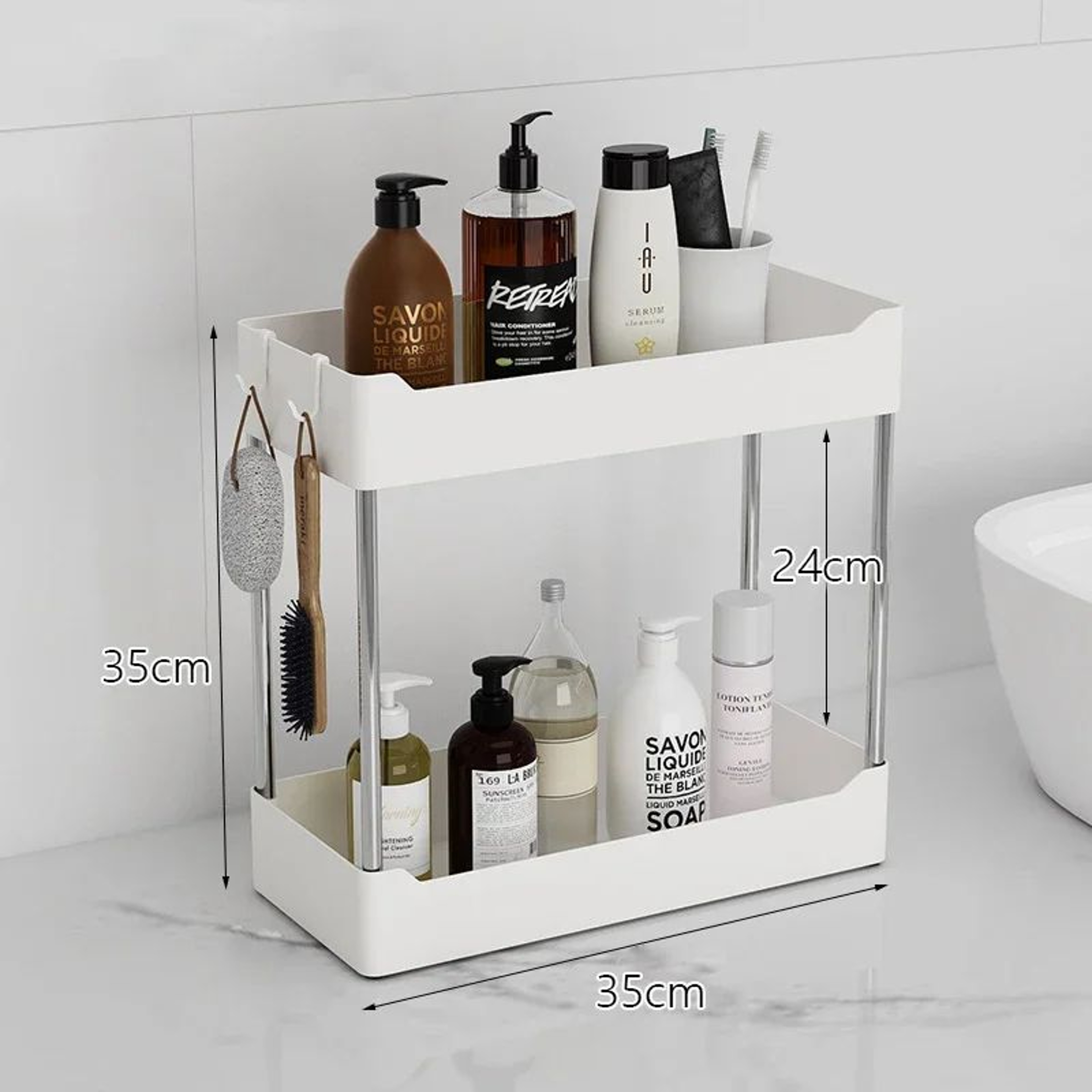 Premium Kitchen Countertop Organizer Spice And Storage Shelf 2