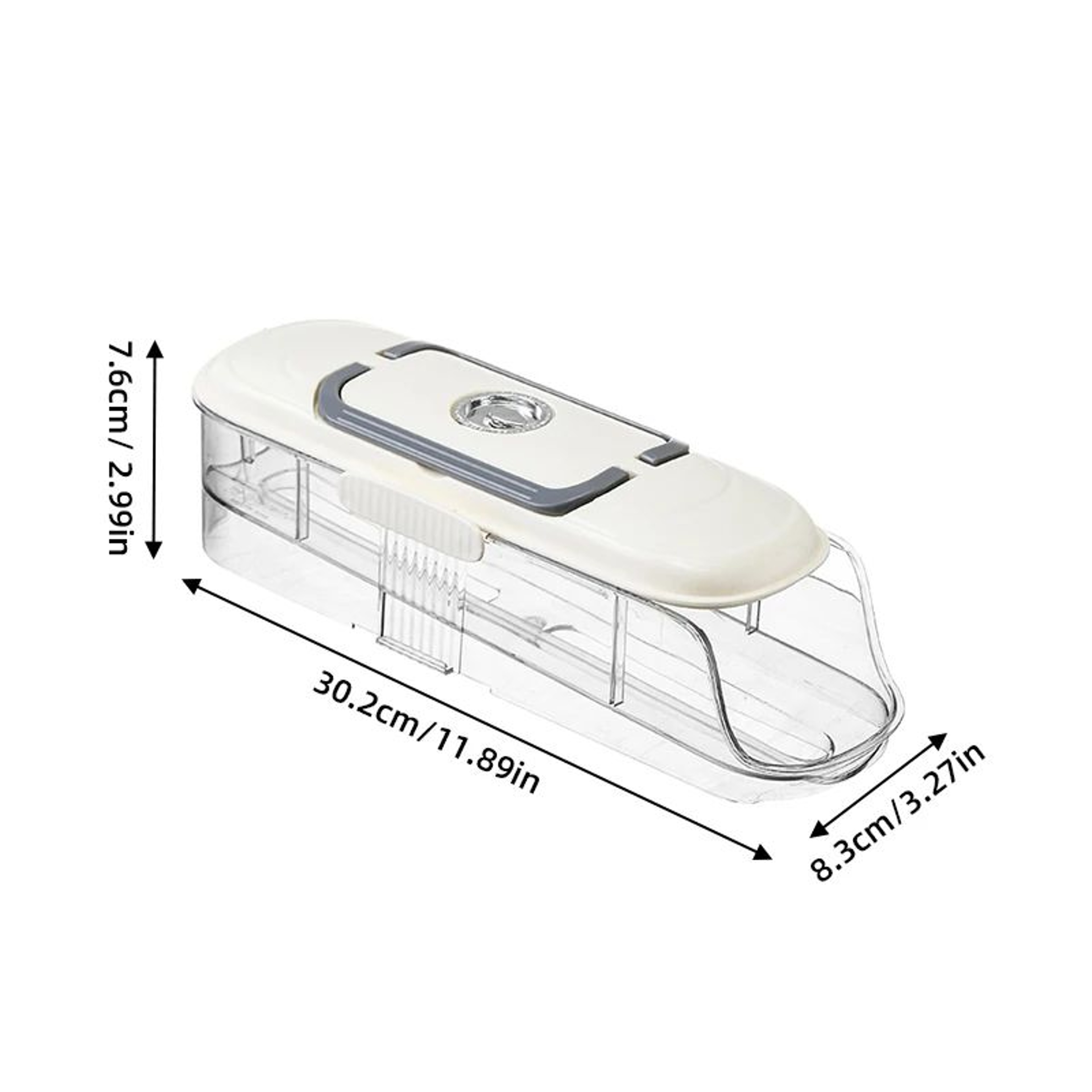 Automatic Rolling Egg Storage Box For Refrigerator Door 6