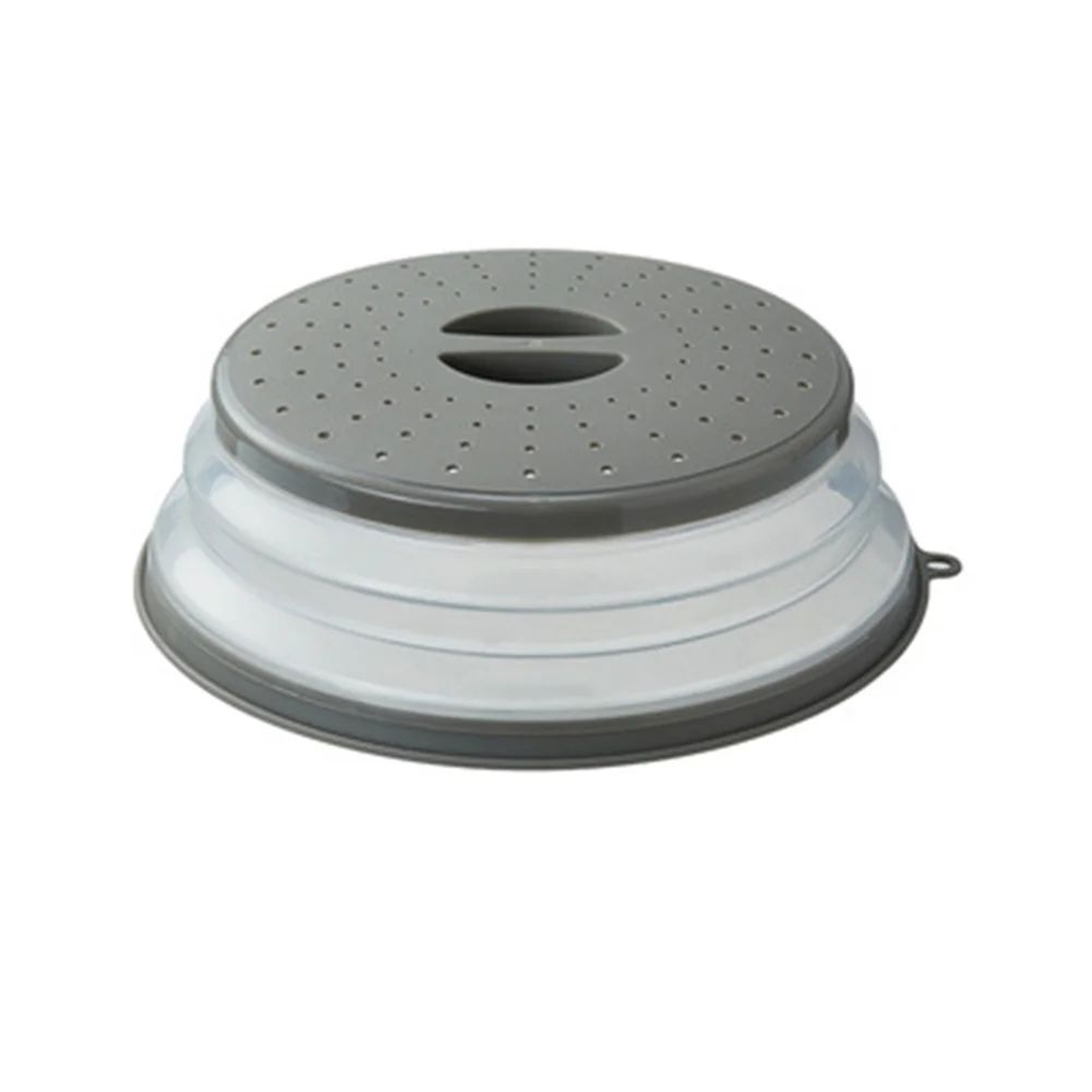 Foldable Silicone Microwave Splatter Cover With Storage Hook 6