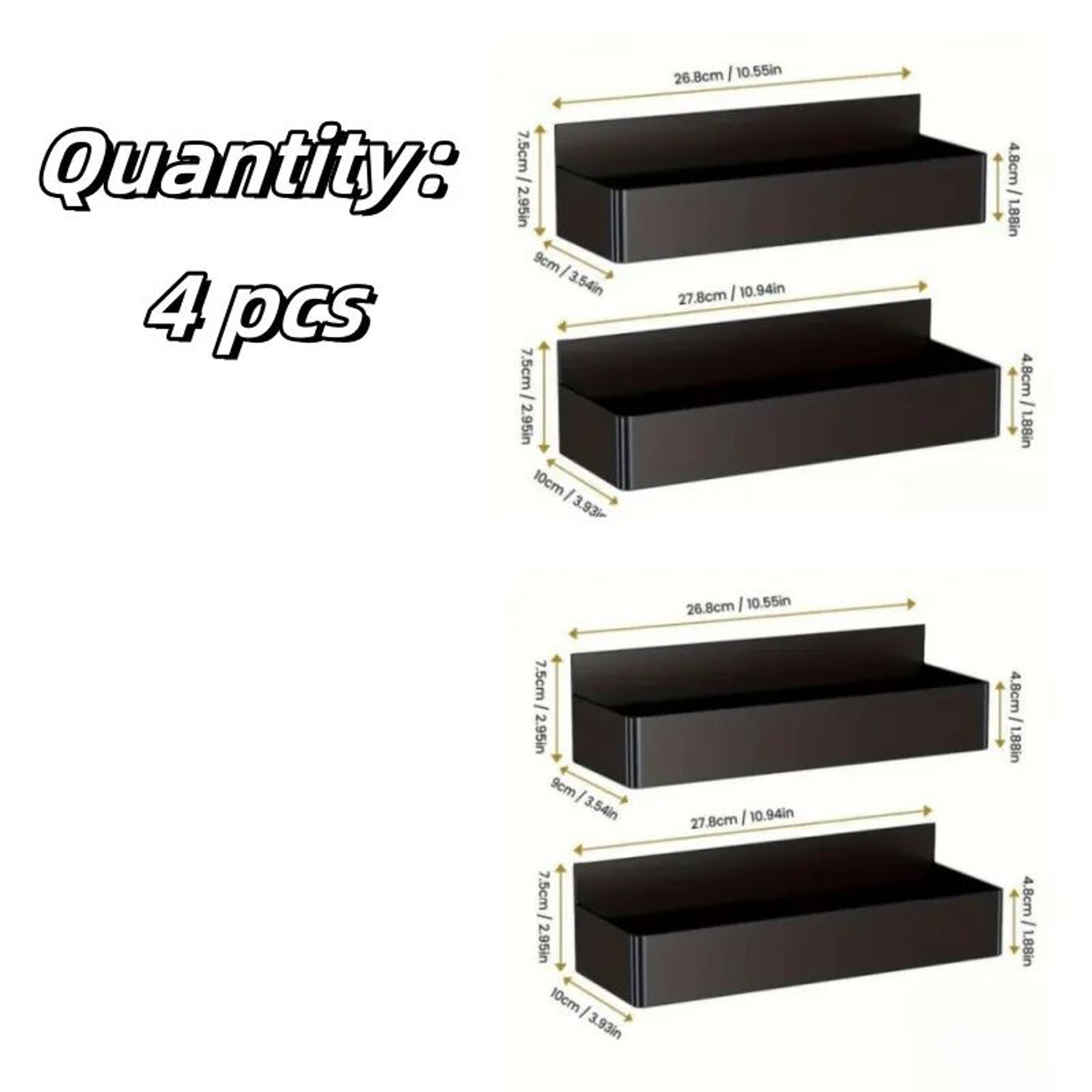Magnetic Refrigerator Storage Rack Organizer Set 7