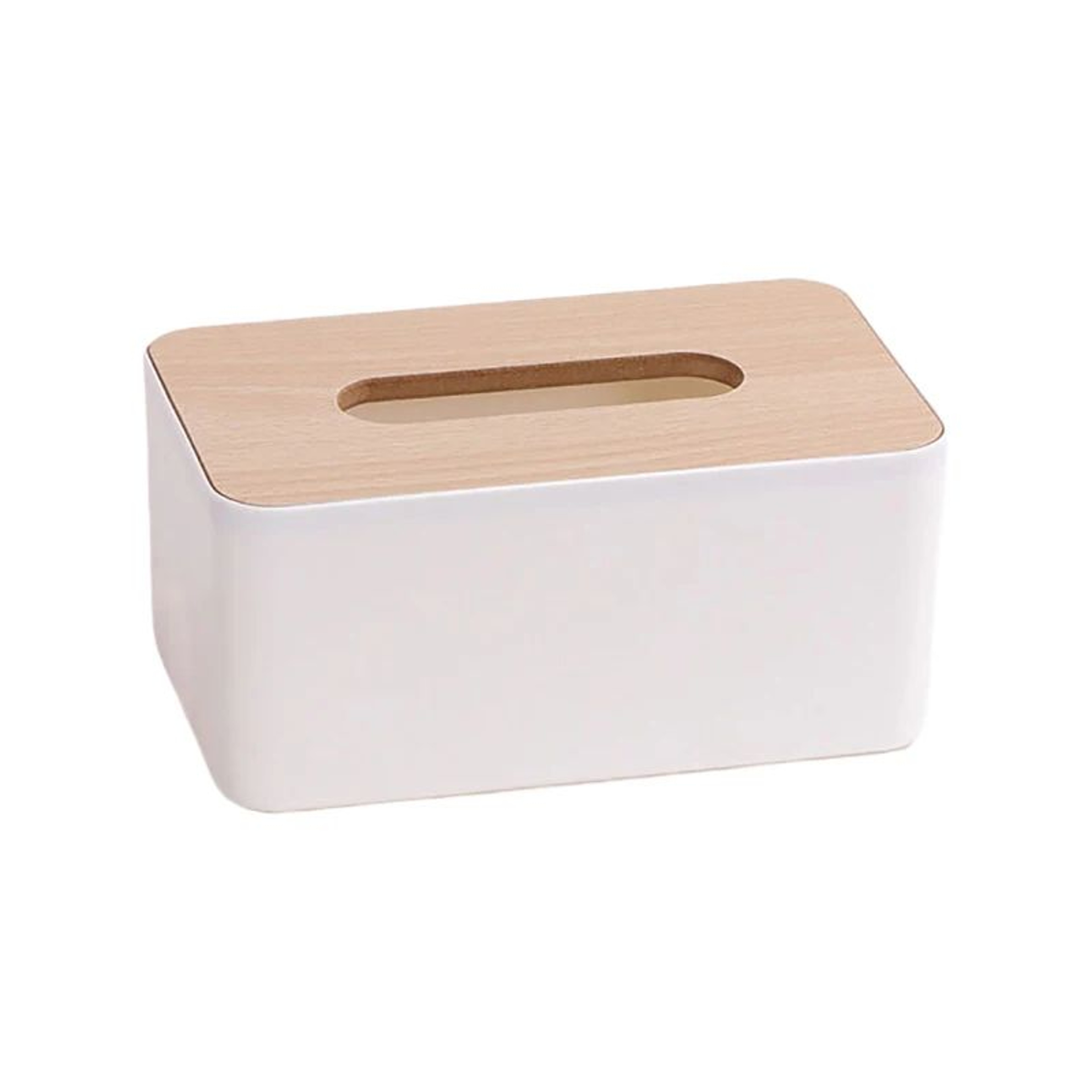 Luxury Bamboo Tissue Box Cover Holder 6