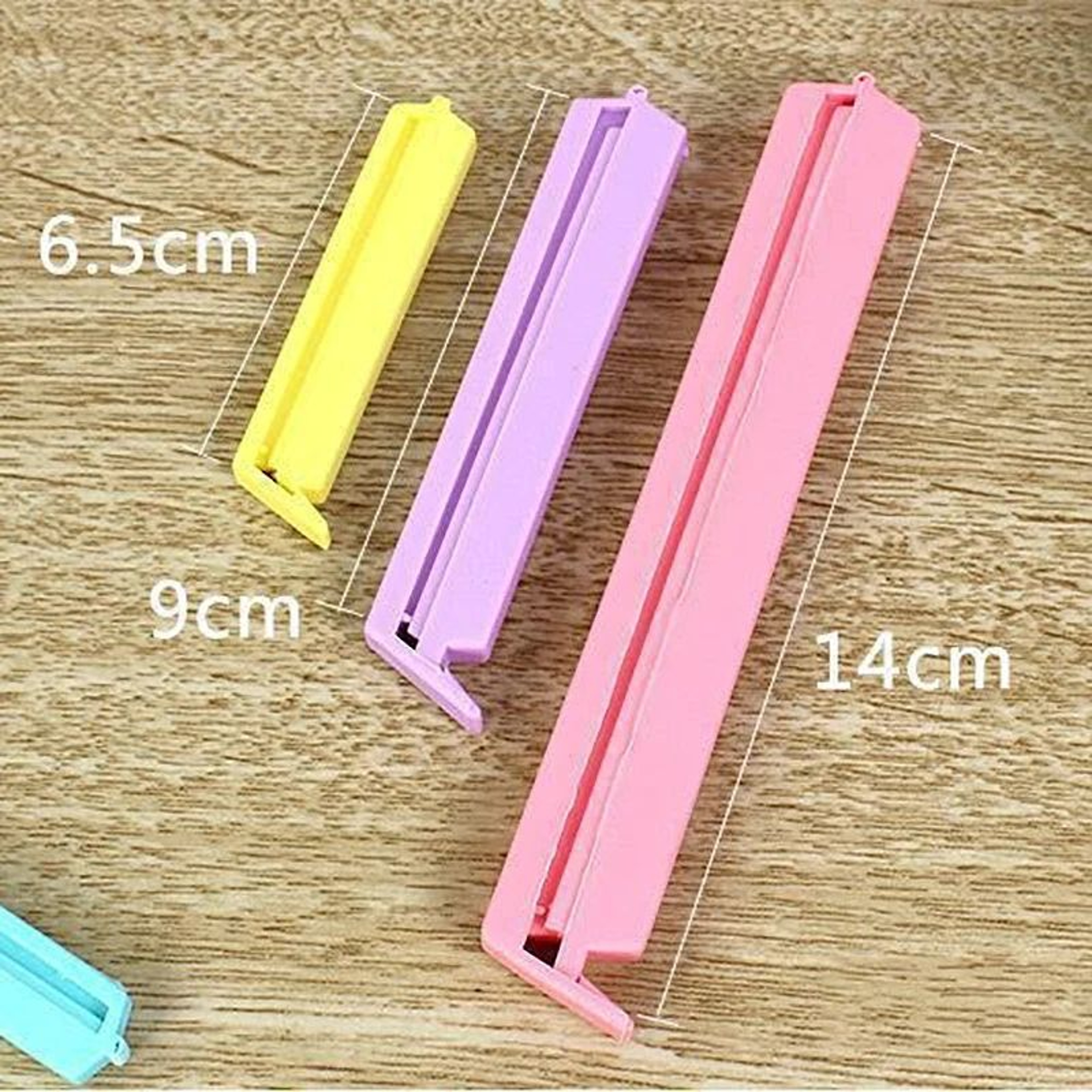 Portable Food Storage Bag Sealing Clips Set 5