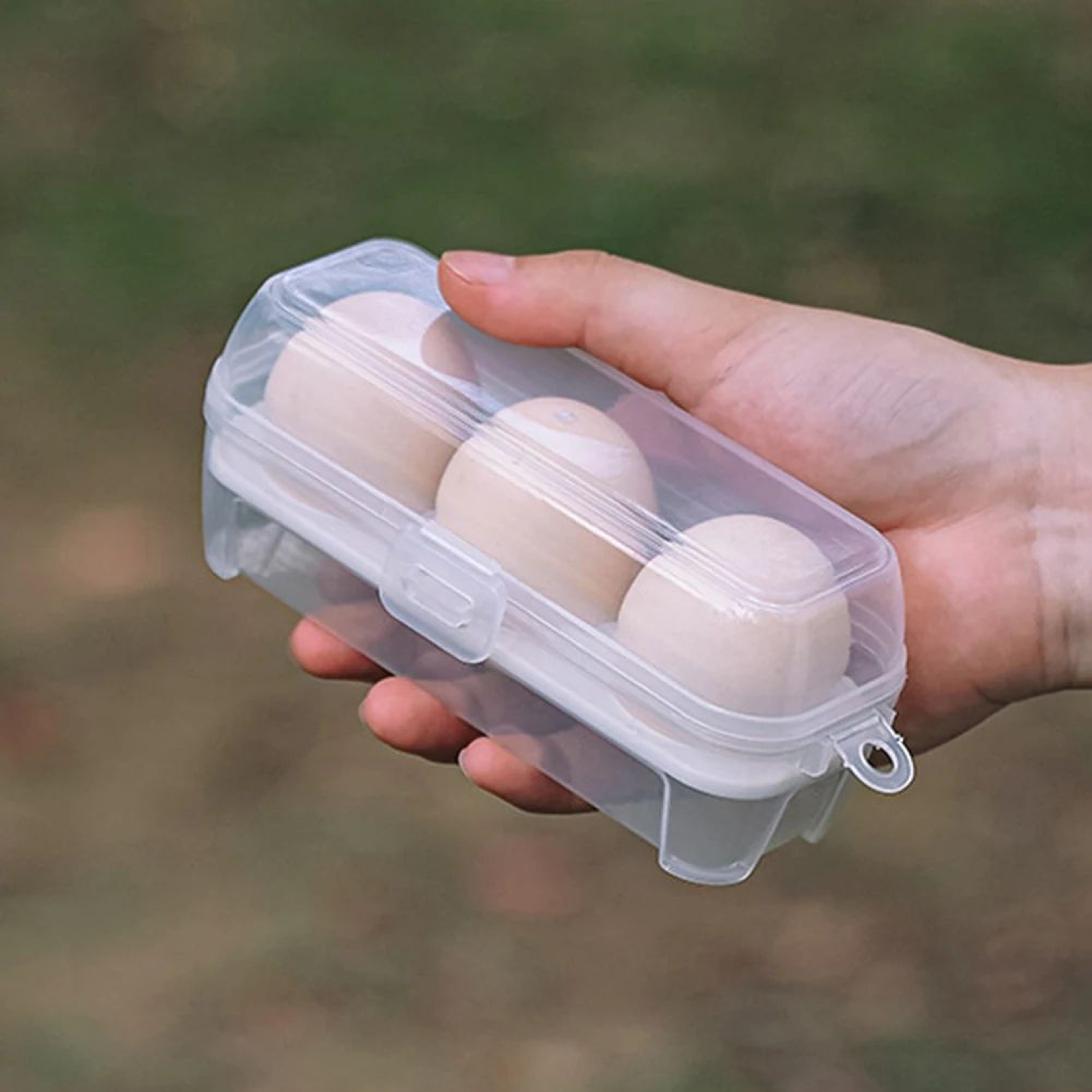 Transparent Egg Storage Box With Lid 9