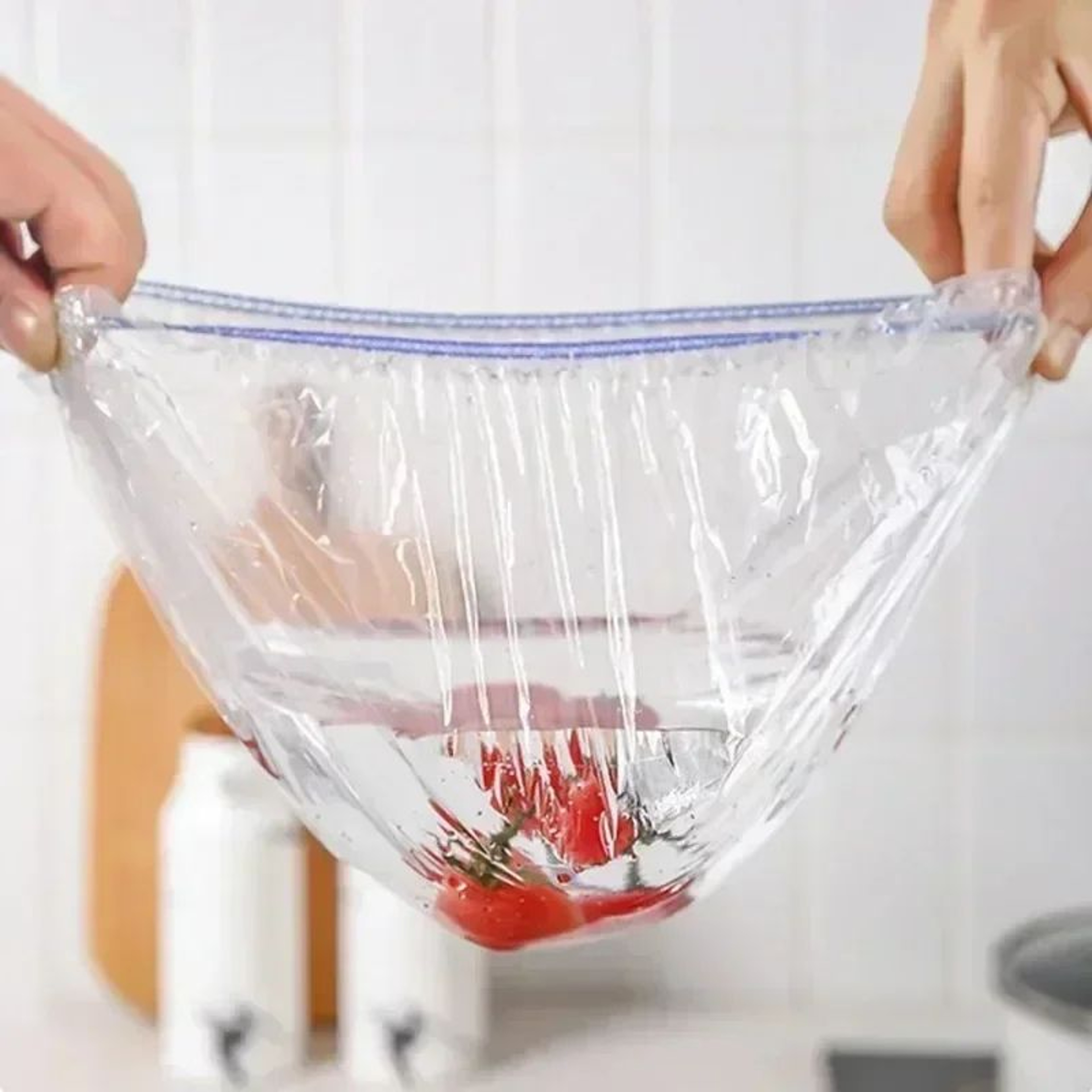 Disposable Elastic Food Covers For Bowls And Plates 4