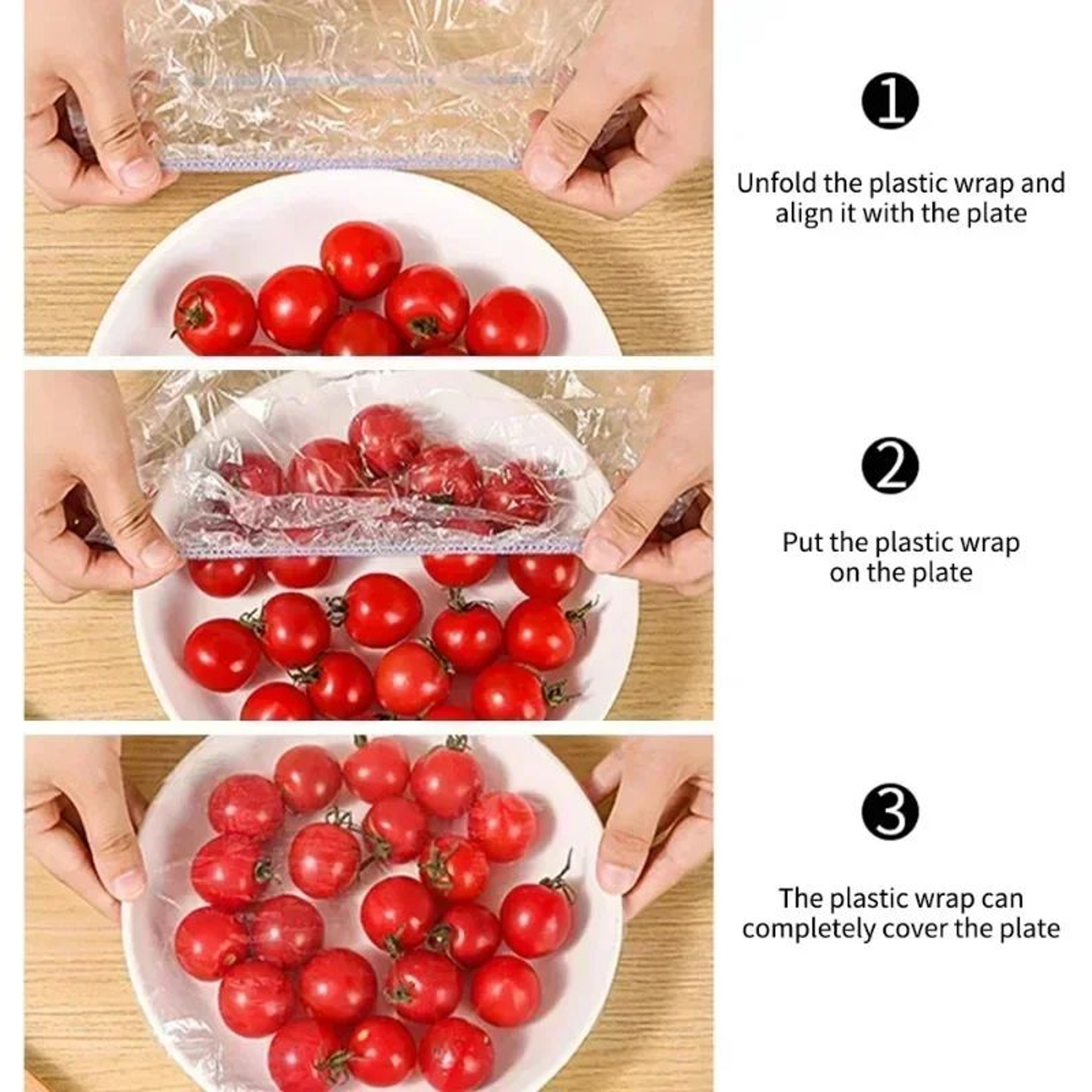 Disposable Elastic Food Covers For Bowls And Plates 5