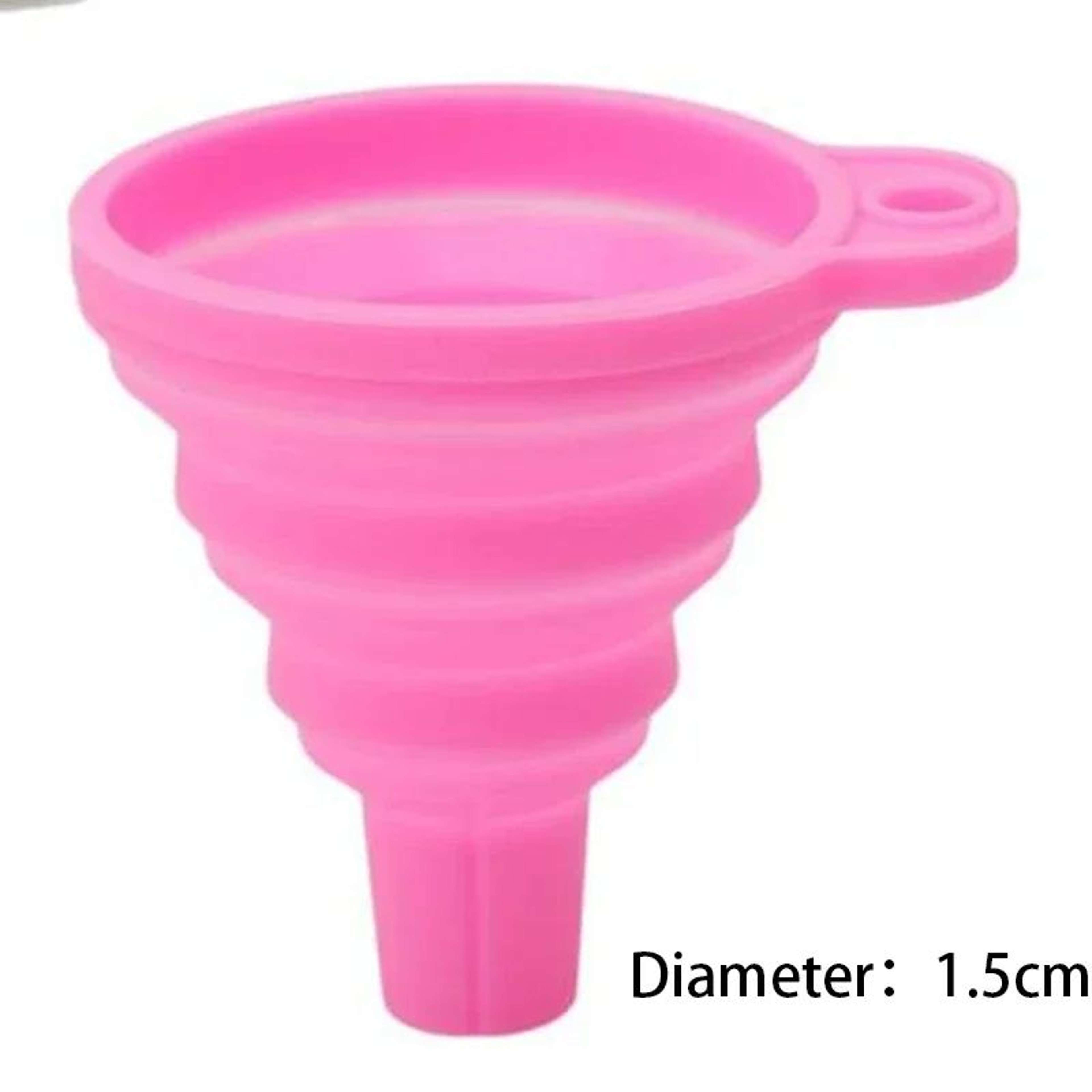 Collapsible Silicone Mini Funnel For Fuel And Liquids 7