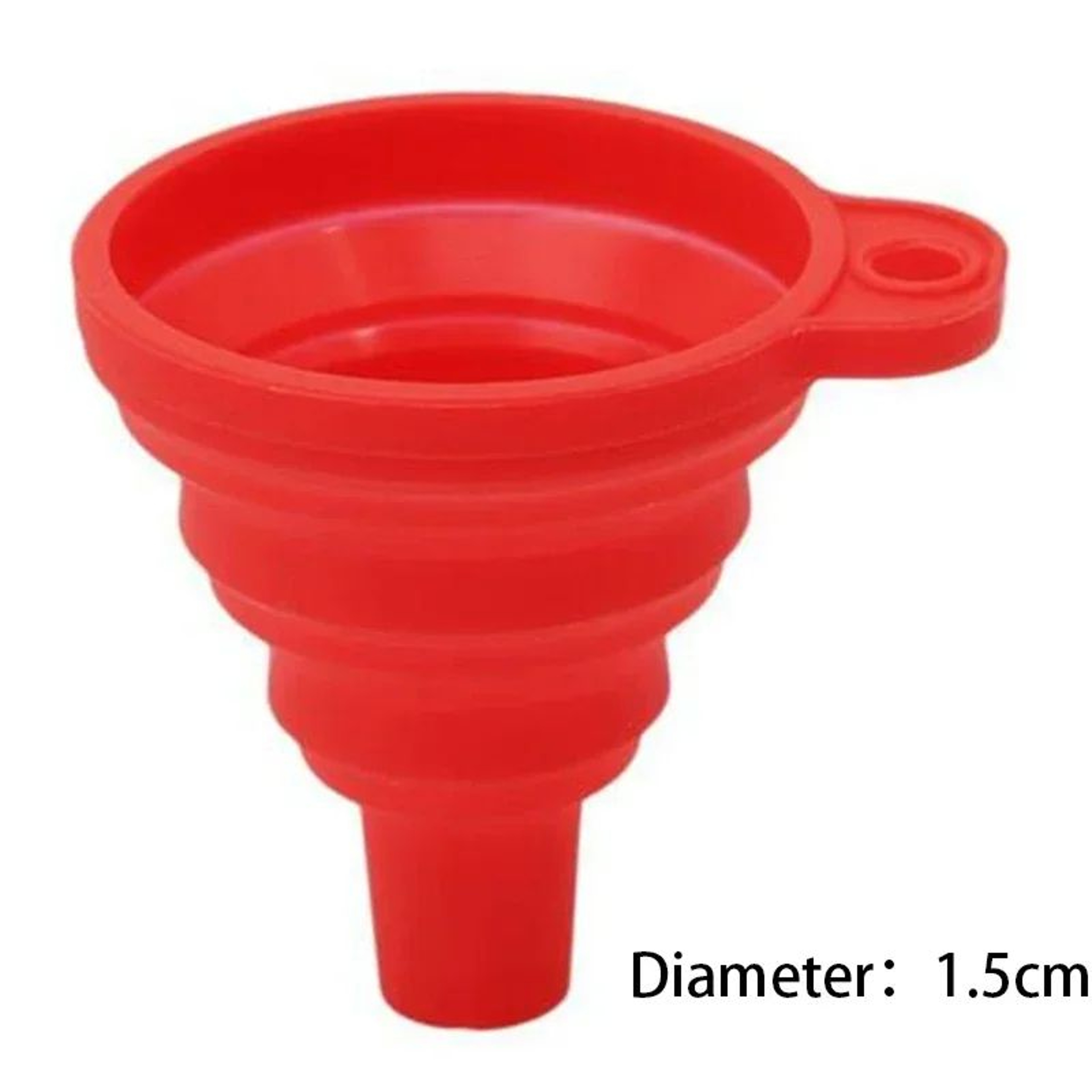 Collapsible Silicone Mini Funnel For Fuel And Liquids 8