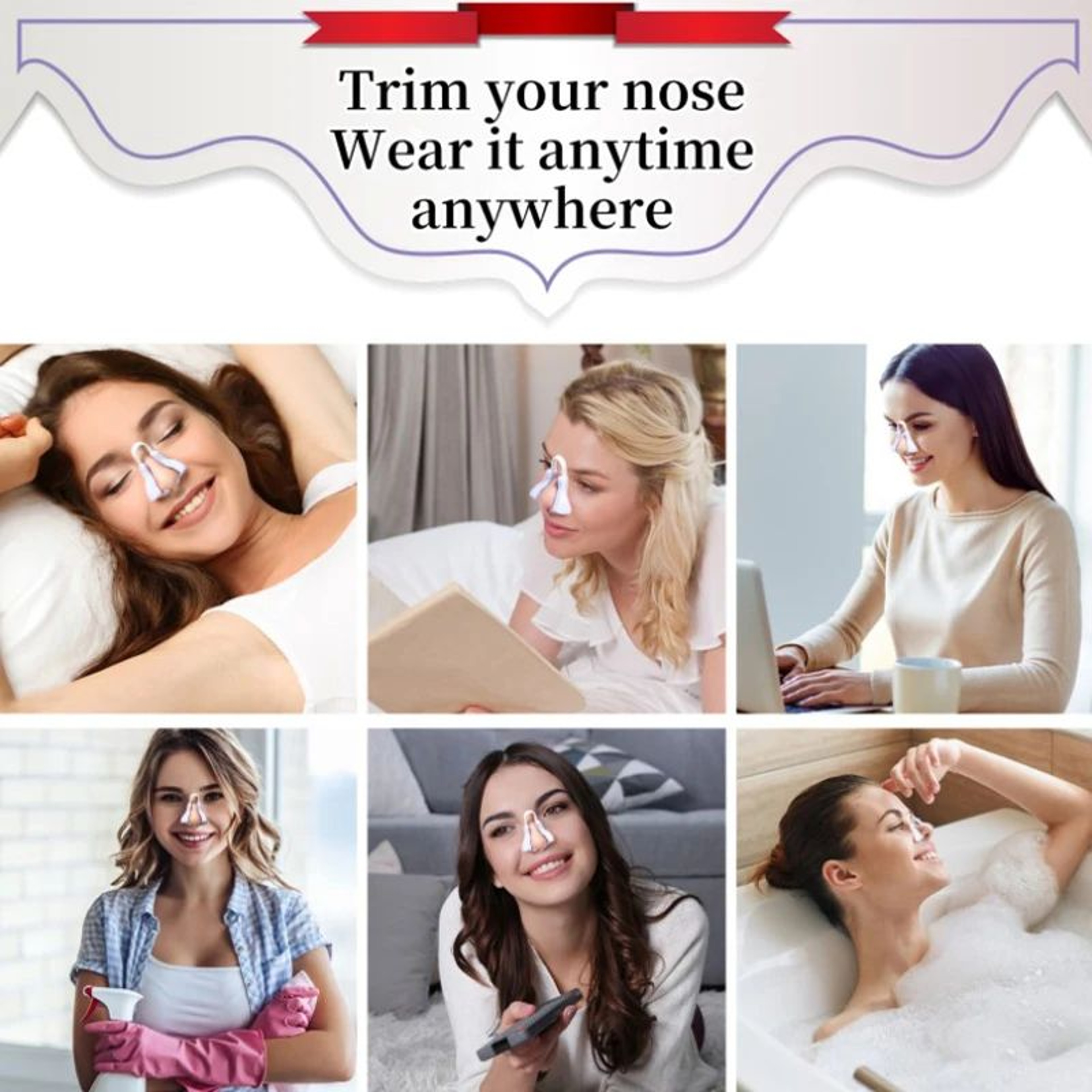 Silicone Nose Shaper Clip For Nose Lifting And Shaping 7