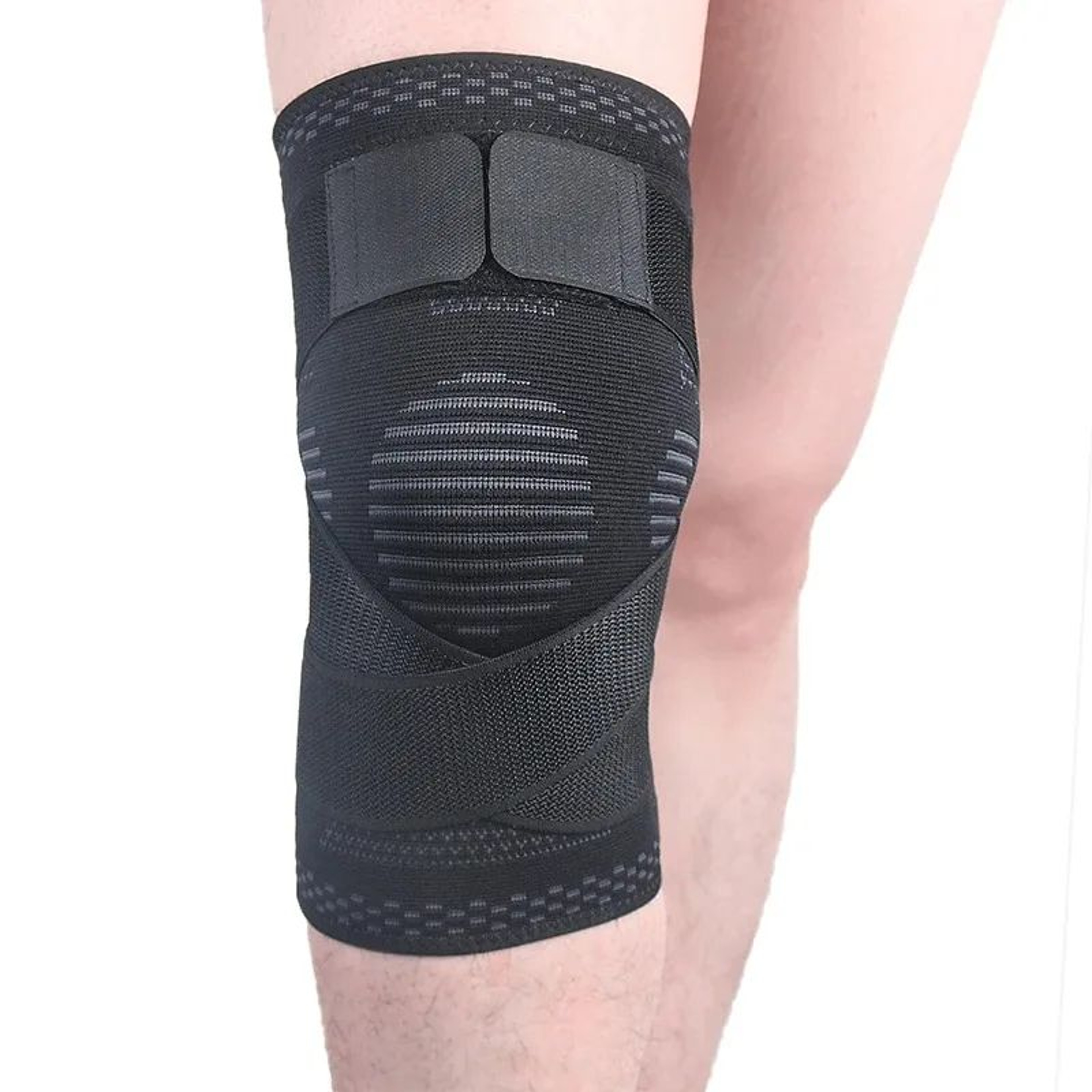 Compression Knee Sleeve With Adjustable Support Band 5