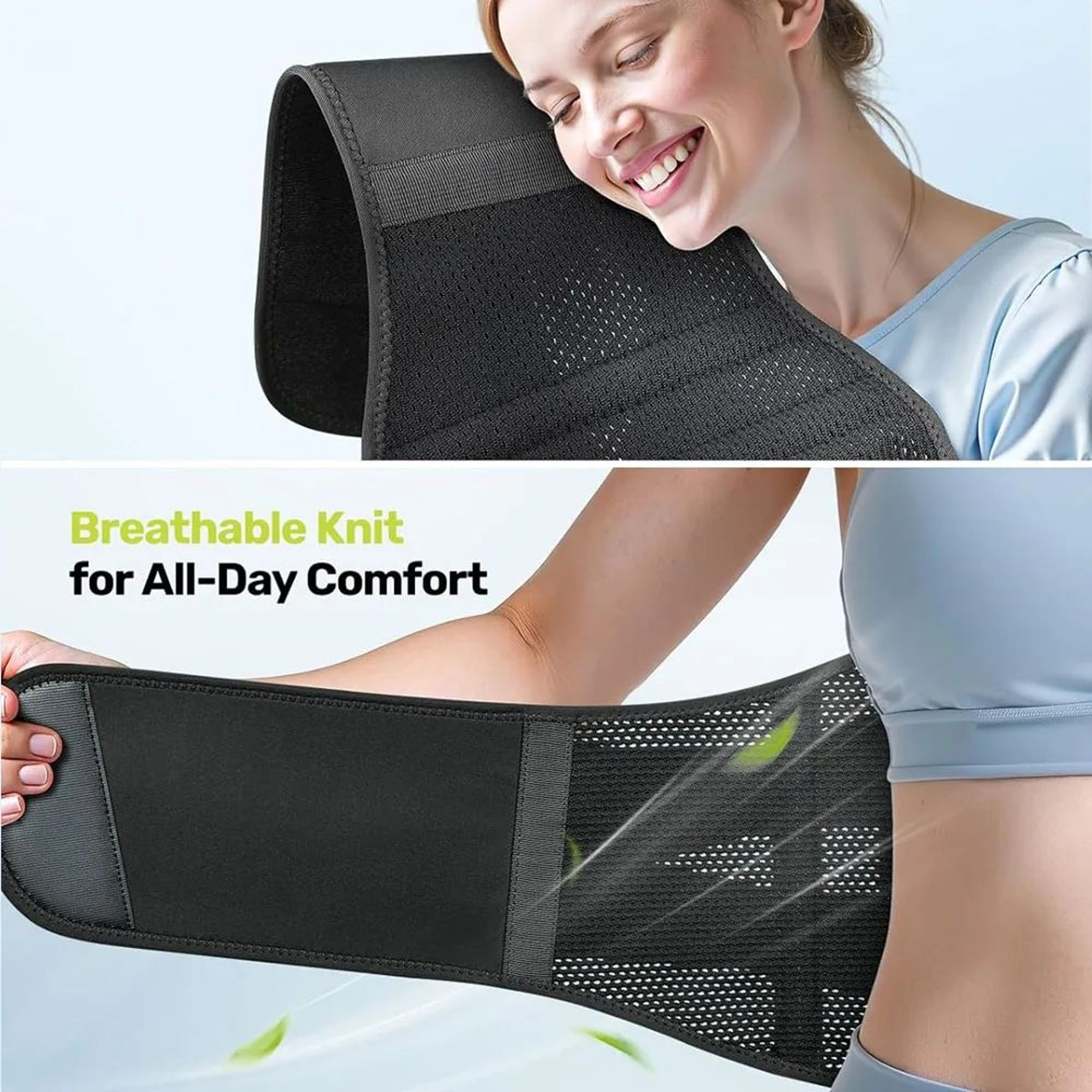 Adjustable Lumbar Back Brace For Lower Back Support And Comfort 3