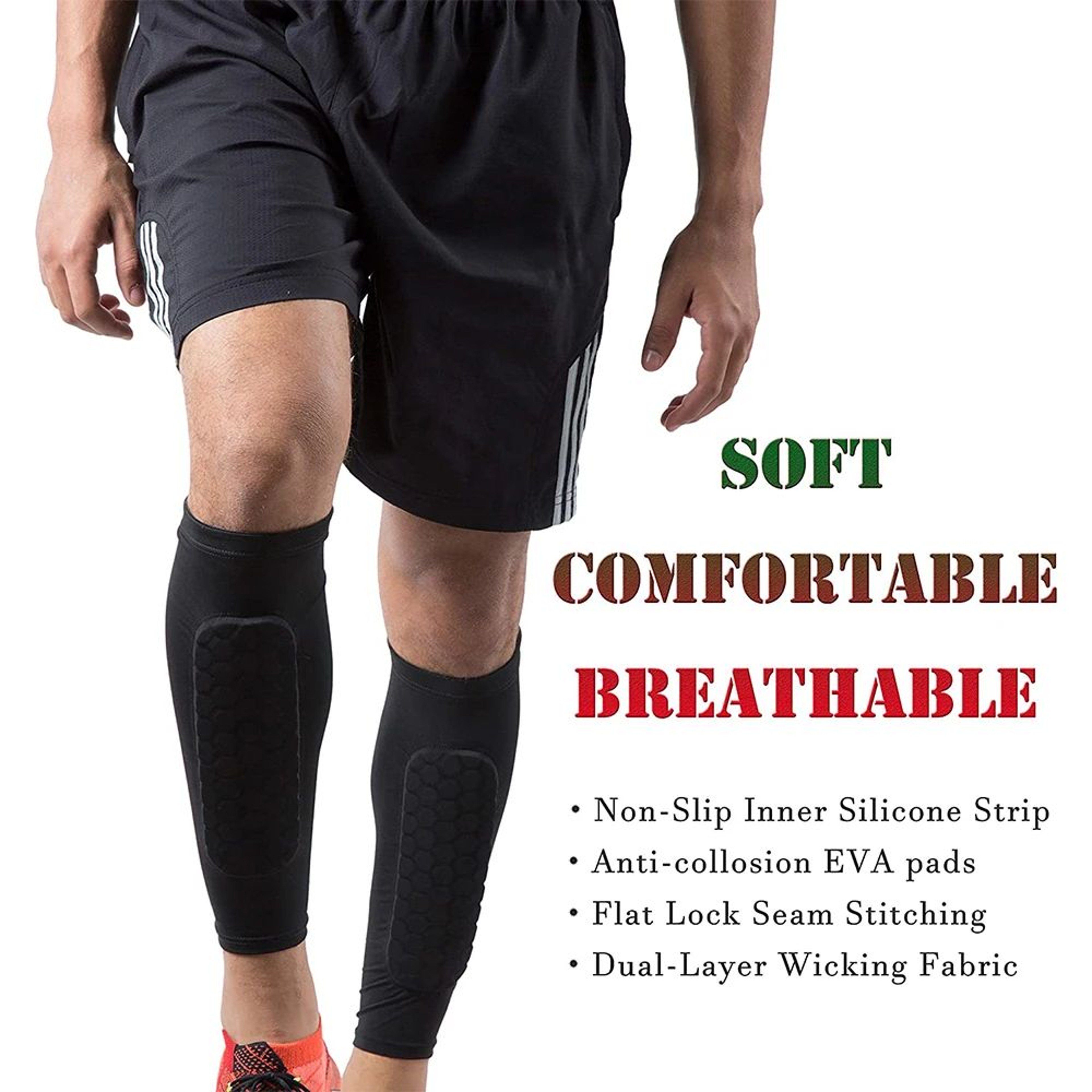 Shock Absorbing Knee And Elbow Pads For Motorcycle And Sports 1