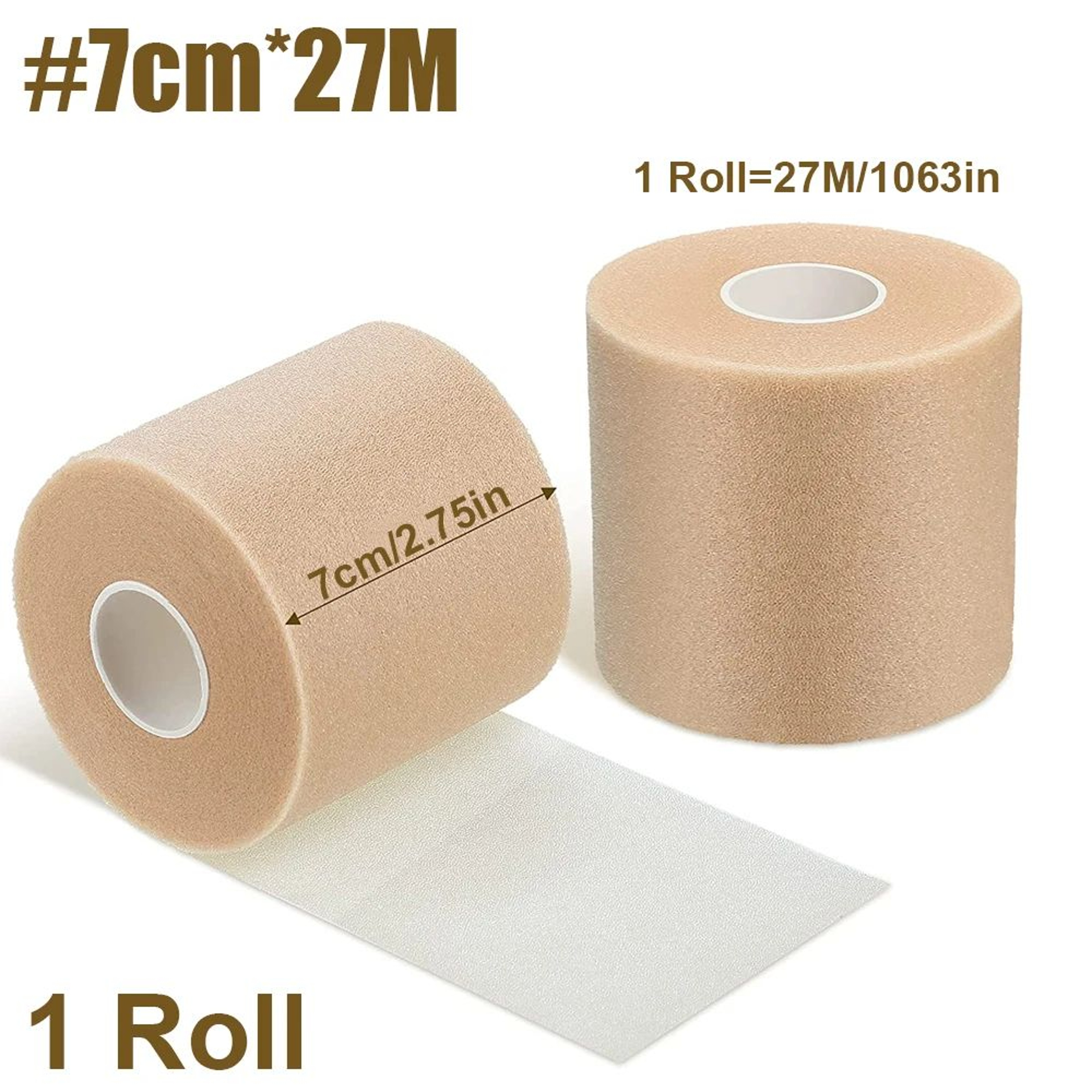 3 Roll Self Adhesive Cohesive Bandage Wrap For Sports Support 7