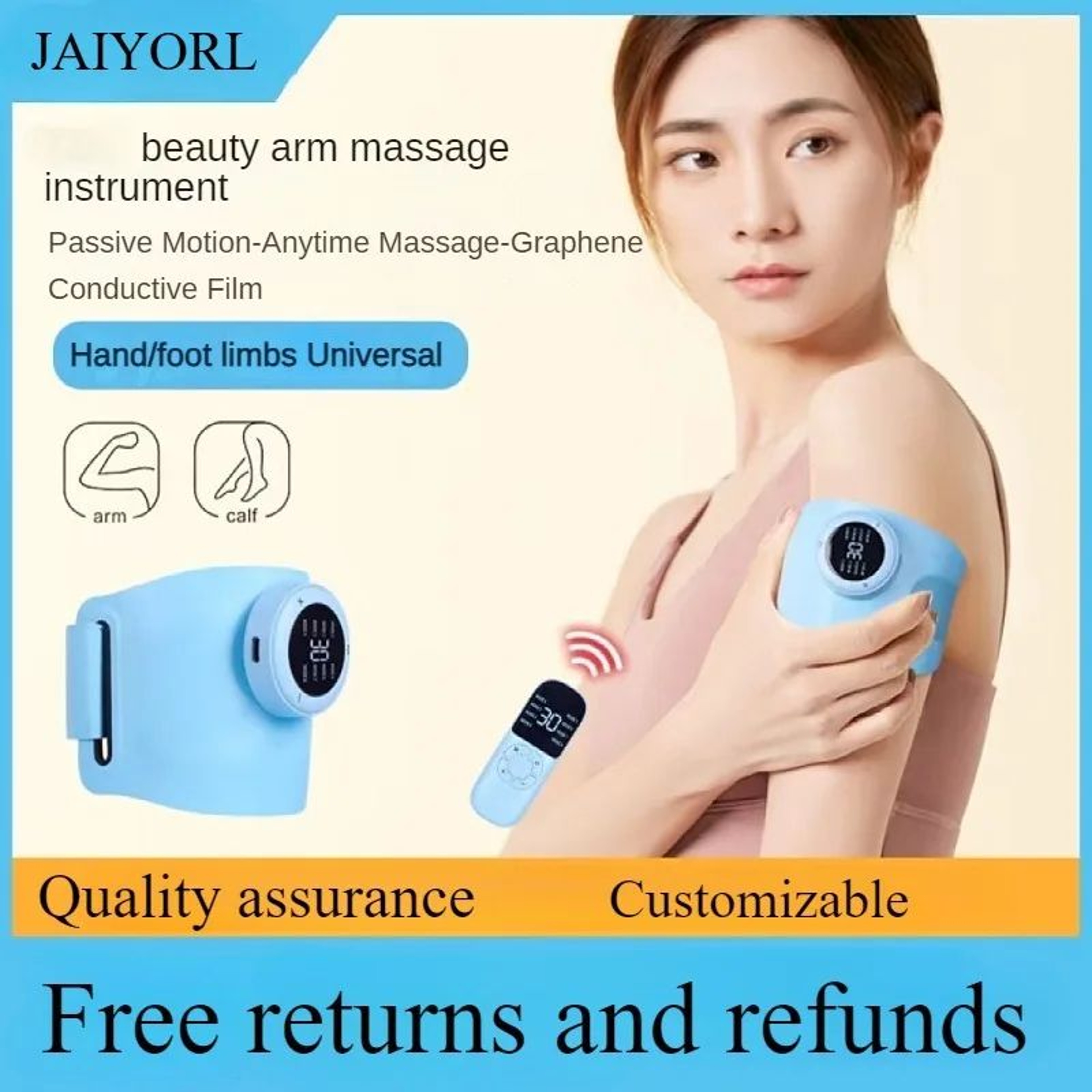 Wireless Arm And Wrist Deep Tissue Massager 1