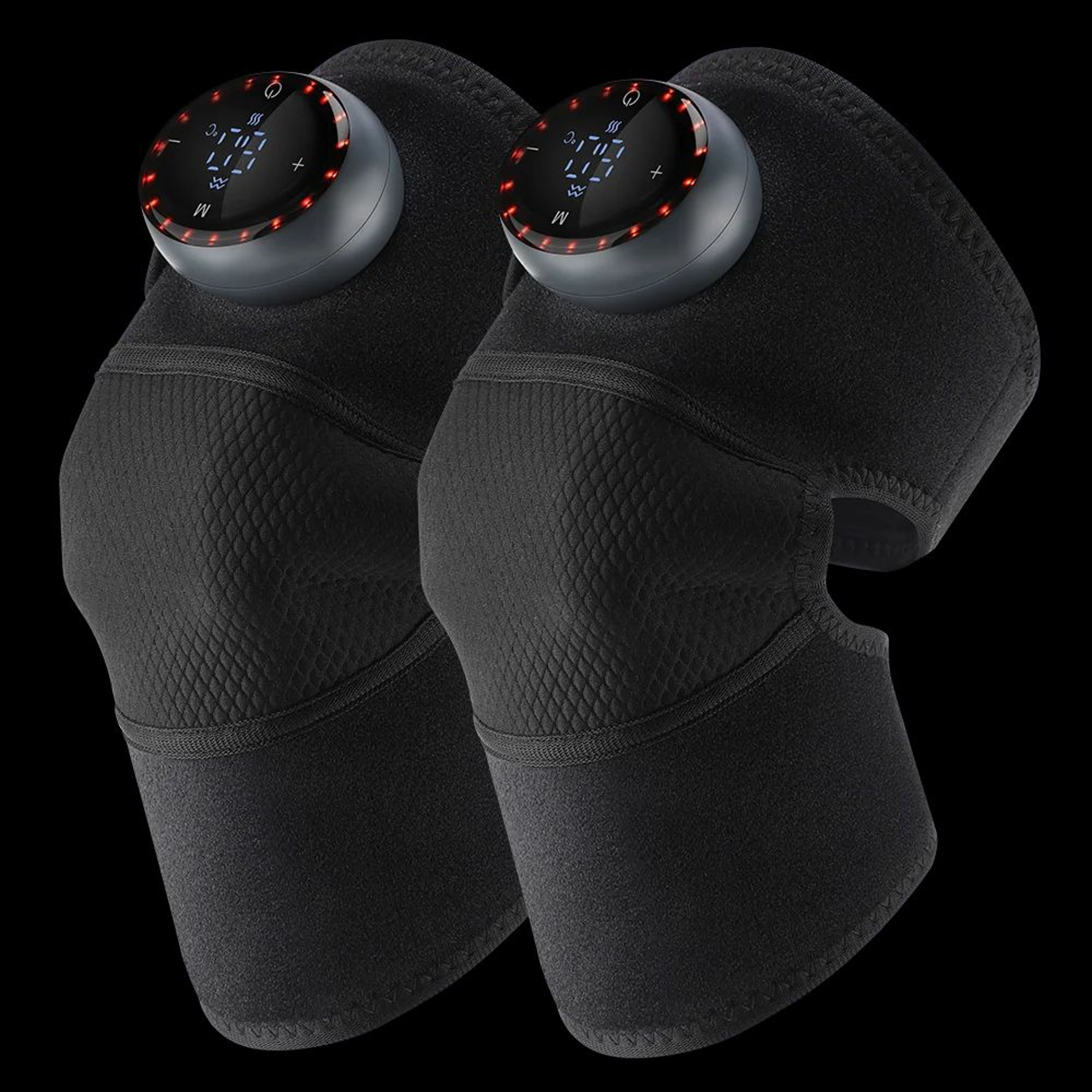 3 In 1 Cordless Heated Knee Massager With Vibration Massage Wrap 8