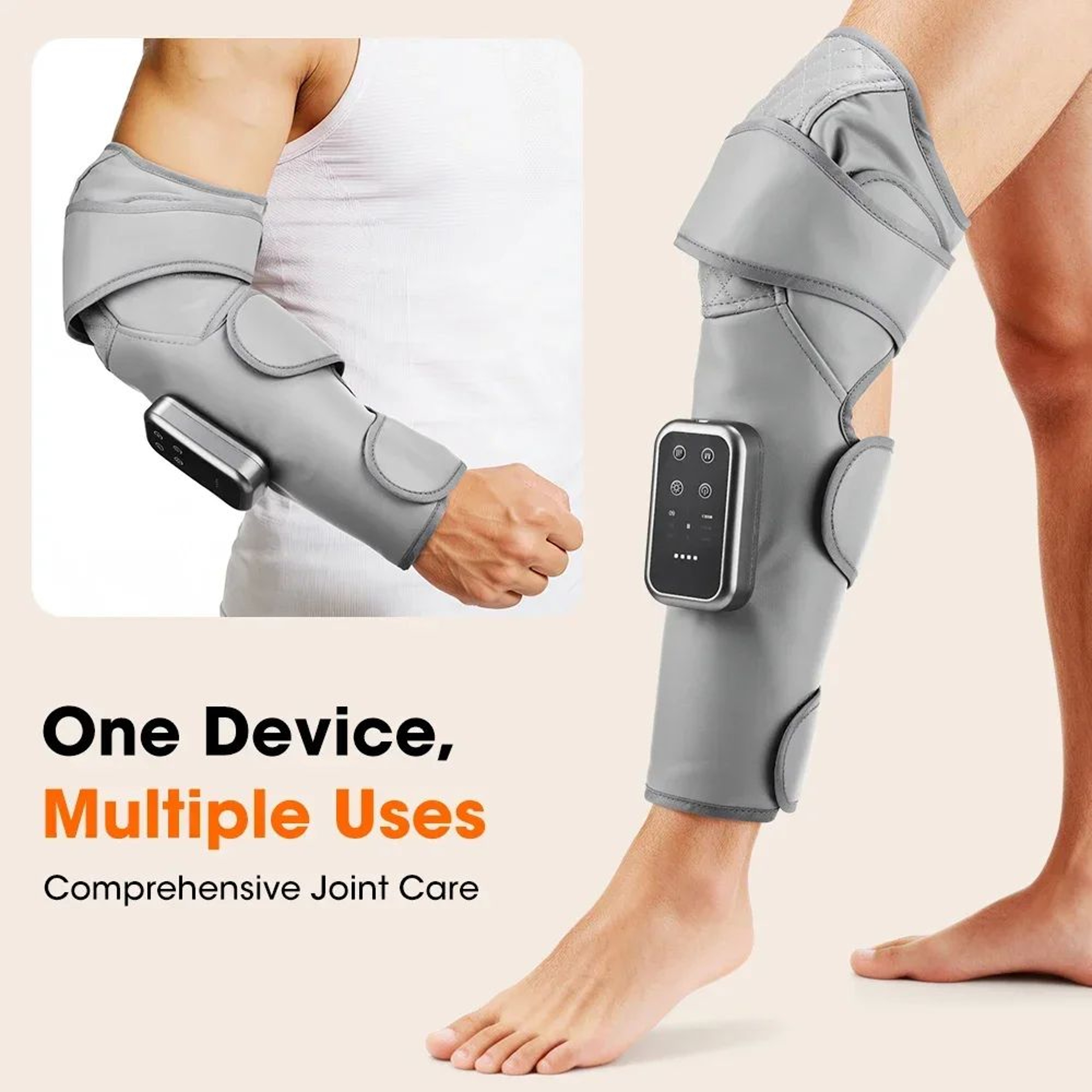 360 Full Leg And Knee Air Compression Massager With Heat 3