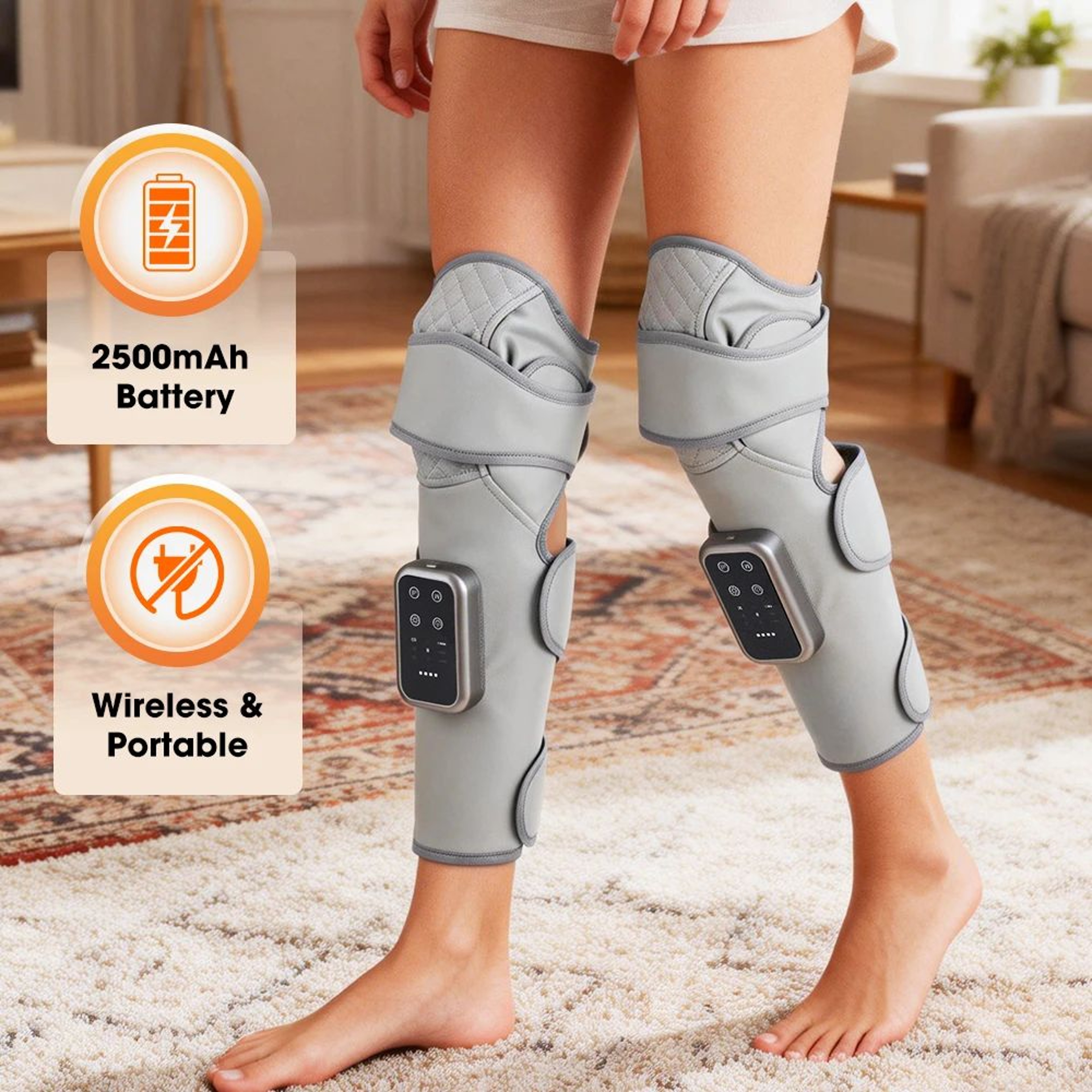 360 Full Leg And Knee Air Compression Massager With Heat 6