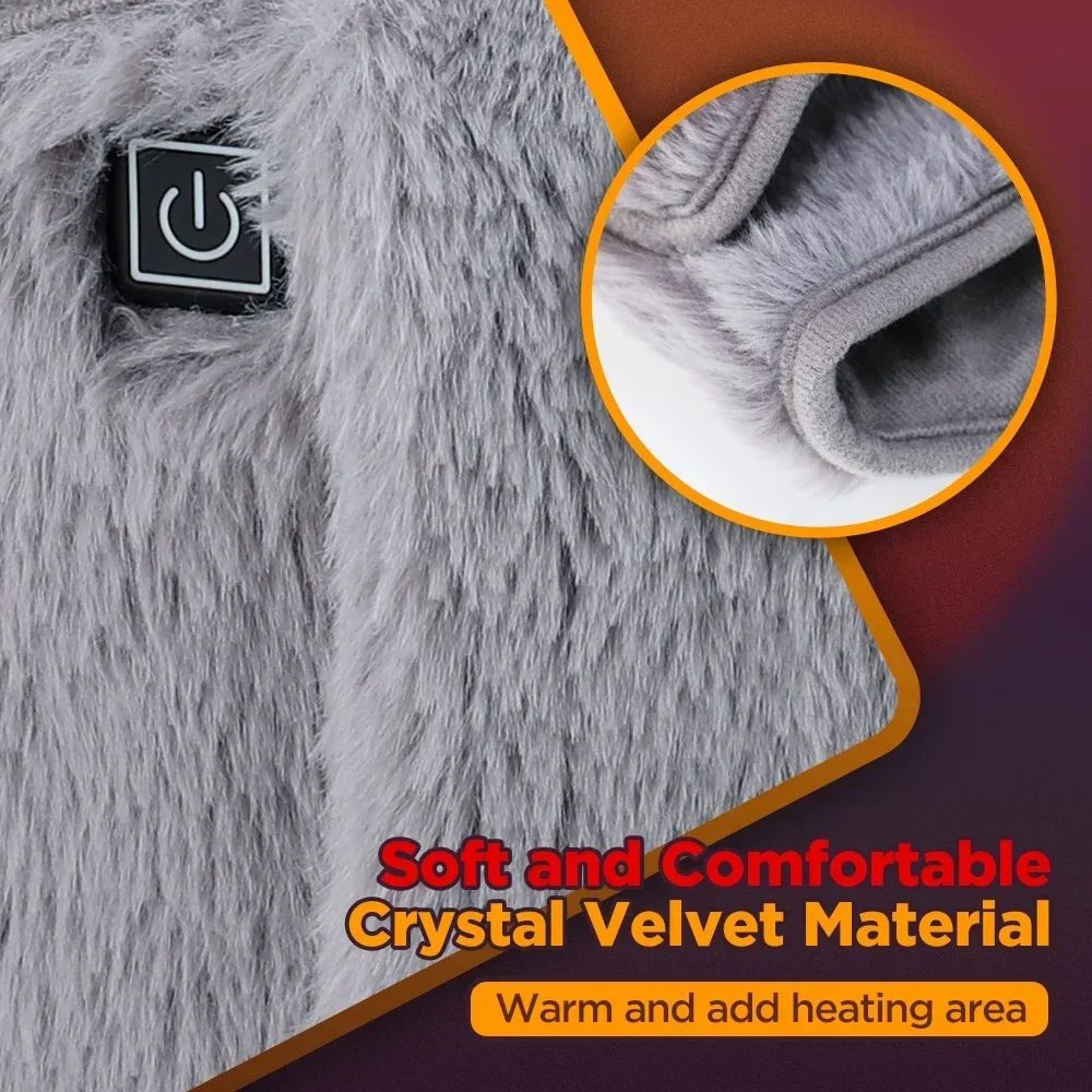 Electric Heating Waist Belt With 3 Level Temperature Control 2