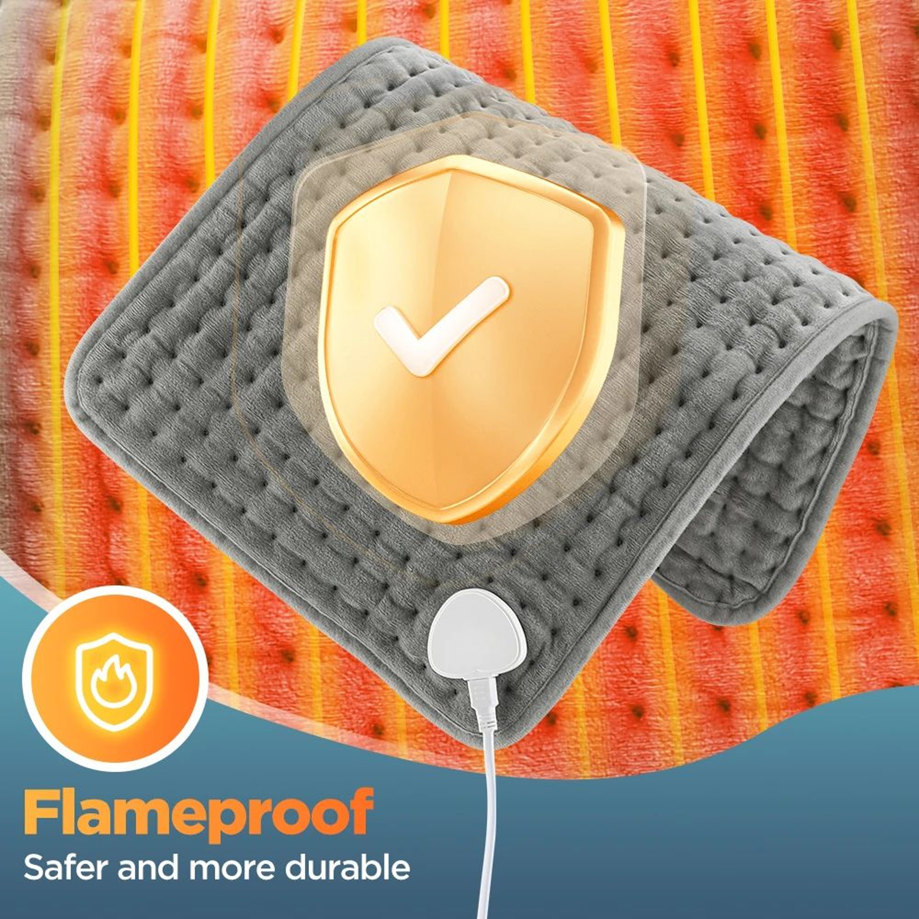 Electric Heating Pad With 9 Temperature Levels 5