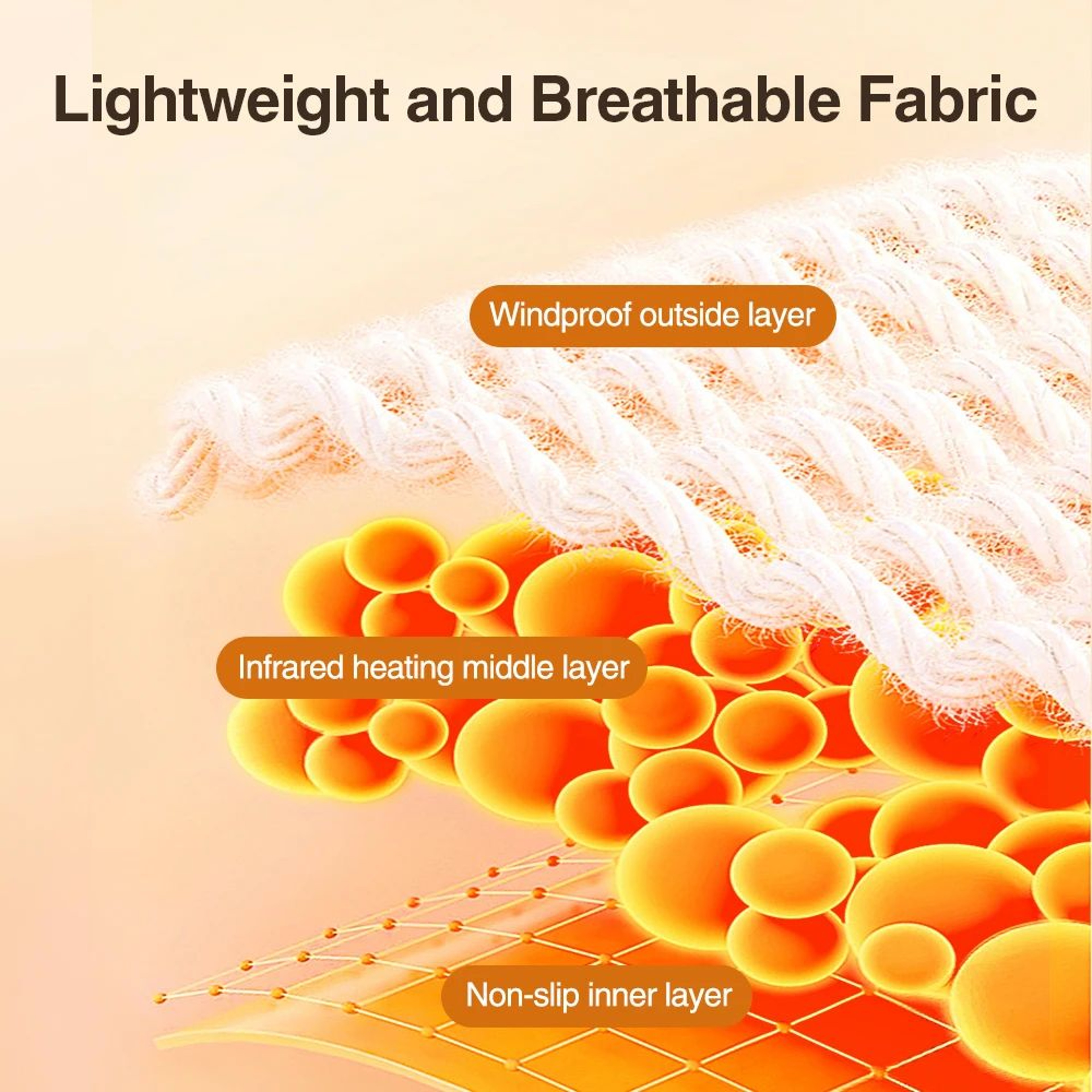 Electric Heated Knee Massager With Vibration For Joint Support 3