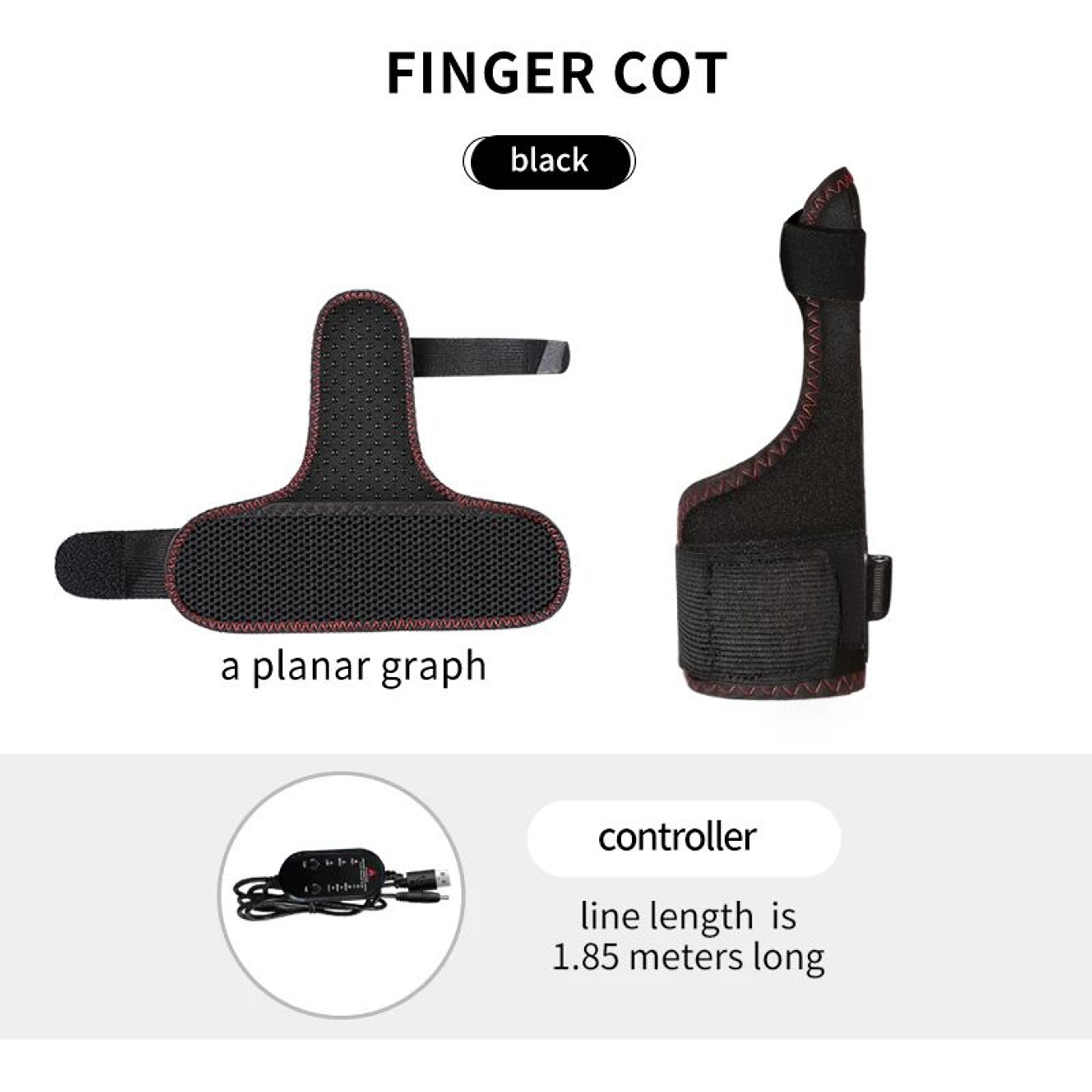 Electric Heated Thumb And Wrist Support Brace With Massage 14