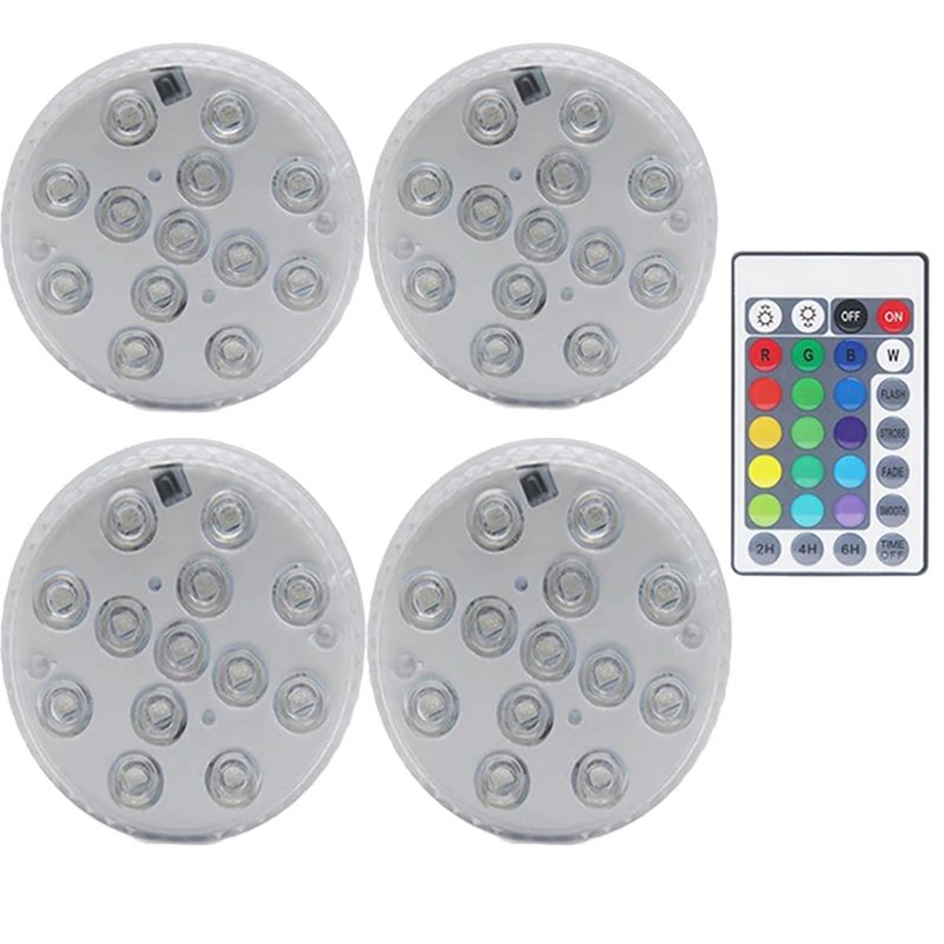 13 LED RGB Submersible Underwater Light IP68 Waterproof Aquarium Lamp 9