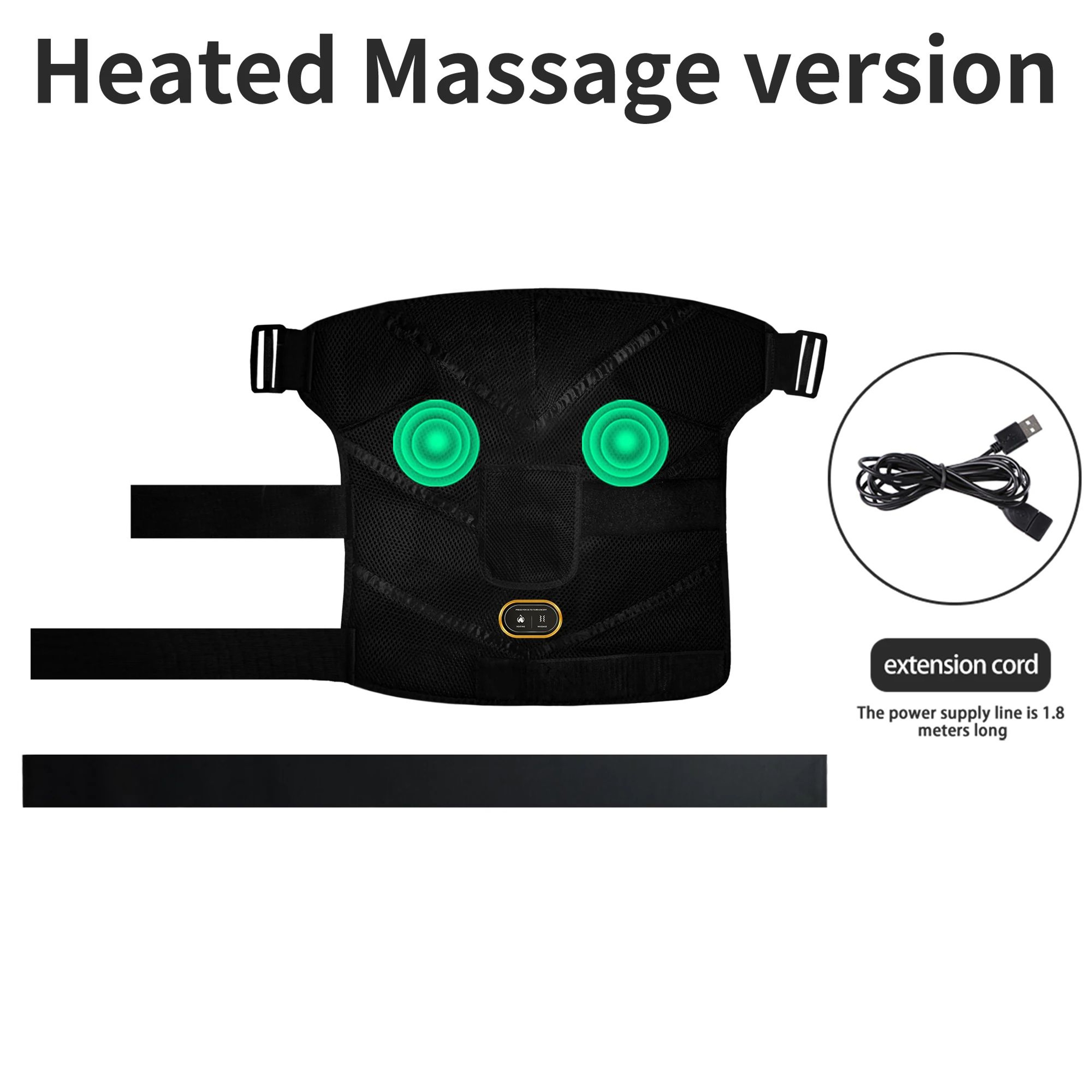 Electric Heated Shoulder Brace With Massage And 3 Heat Levels 8
