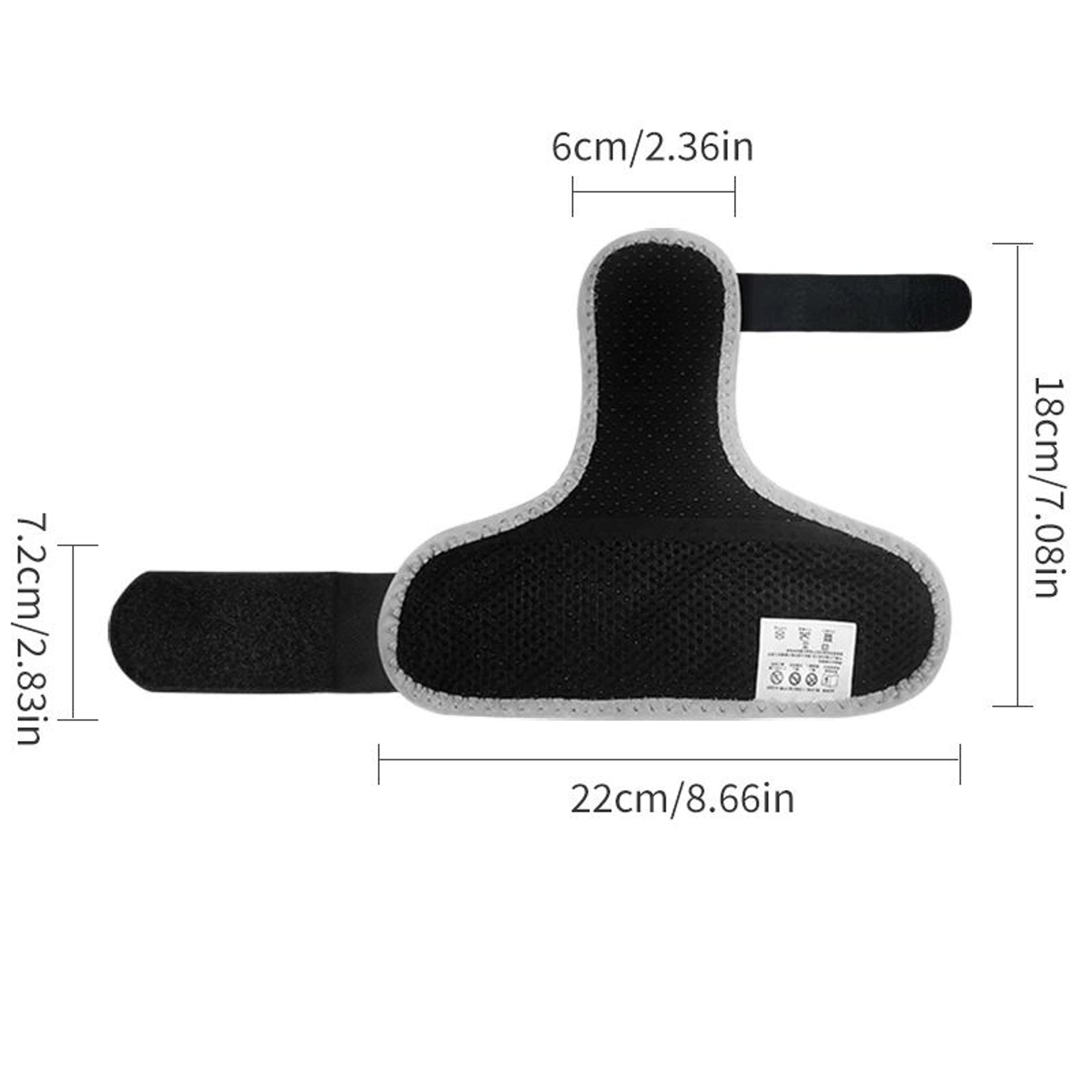 Red Light Heated Finger And Wrist Support Brace With Vibration 5