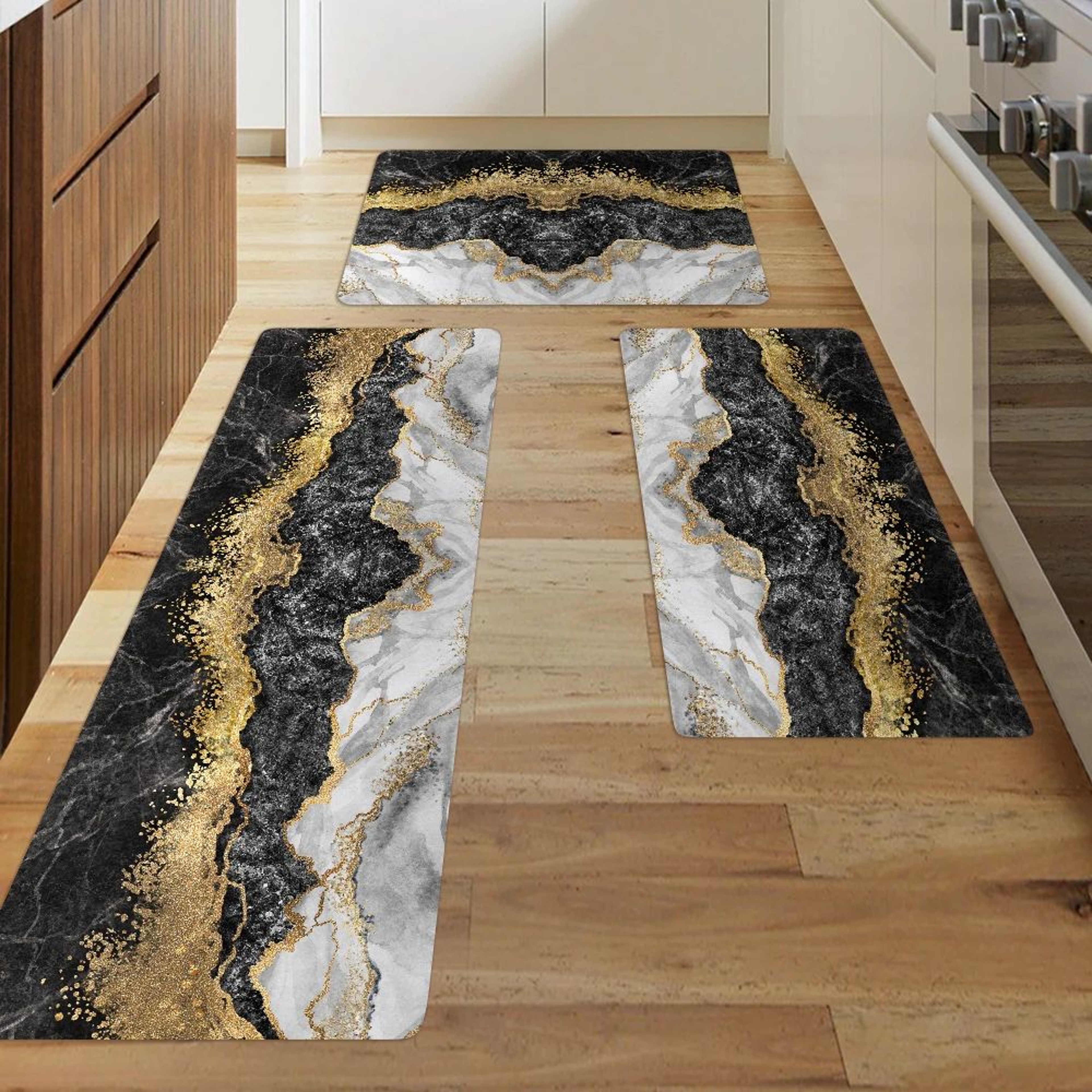 Waterproof Non Slip Kitchen Floor Rug Washable Doormat 15