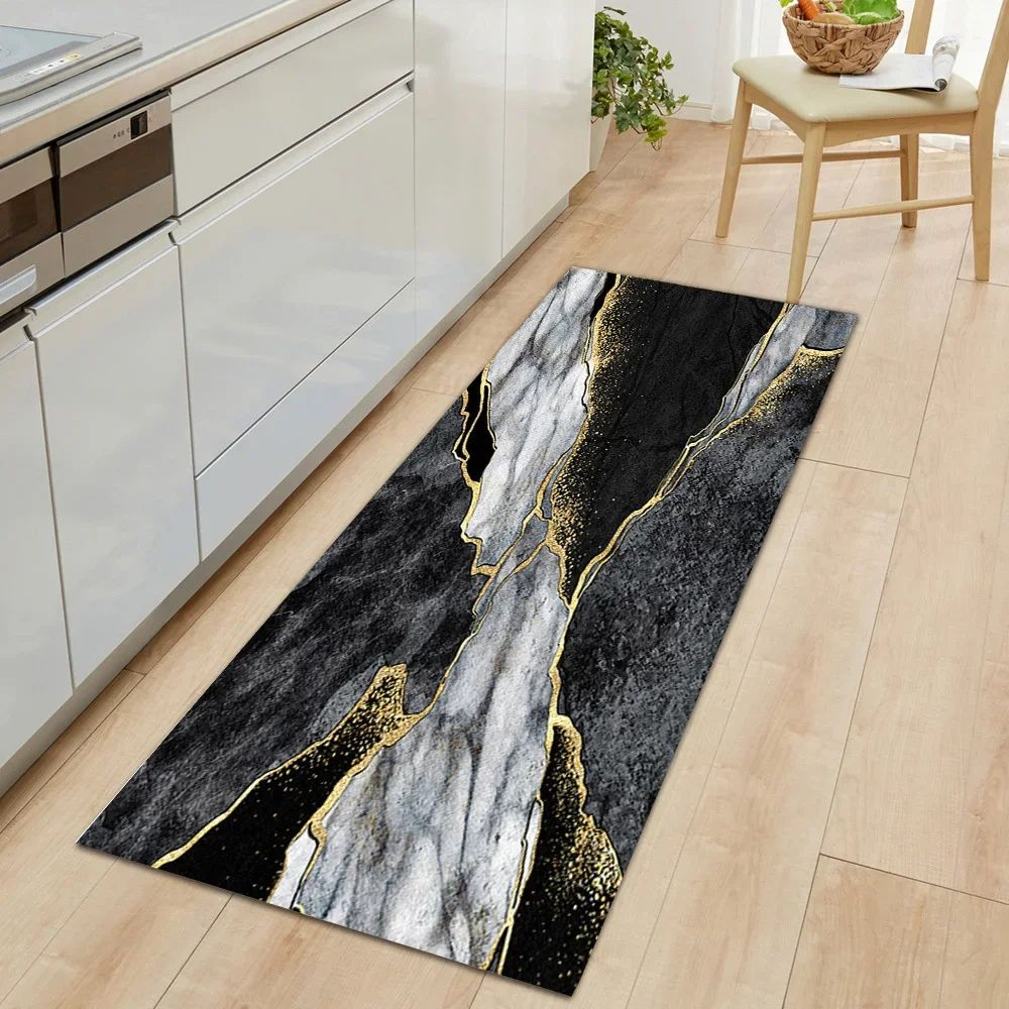 Waterproof Non Slip Kitchen Floor Rug Washable Doormat 11