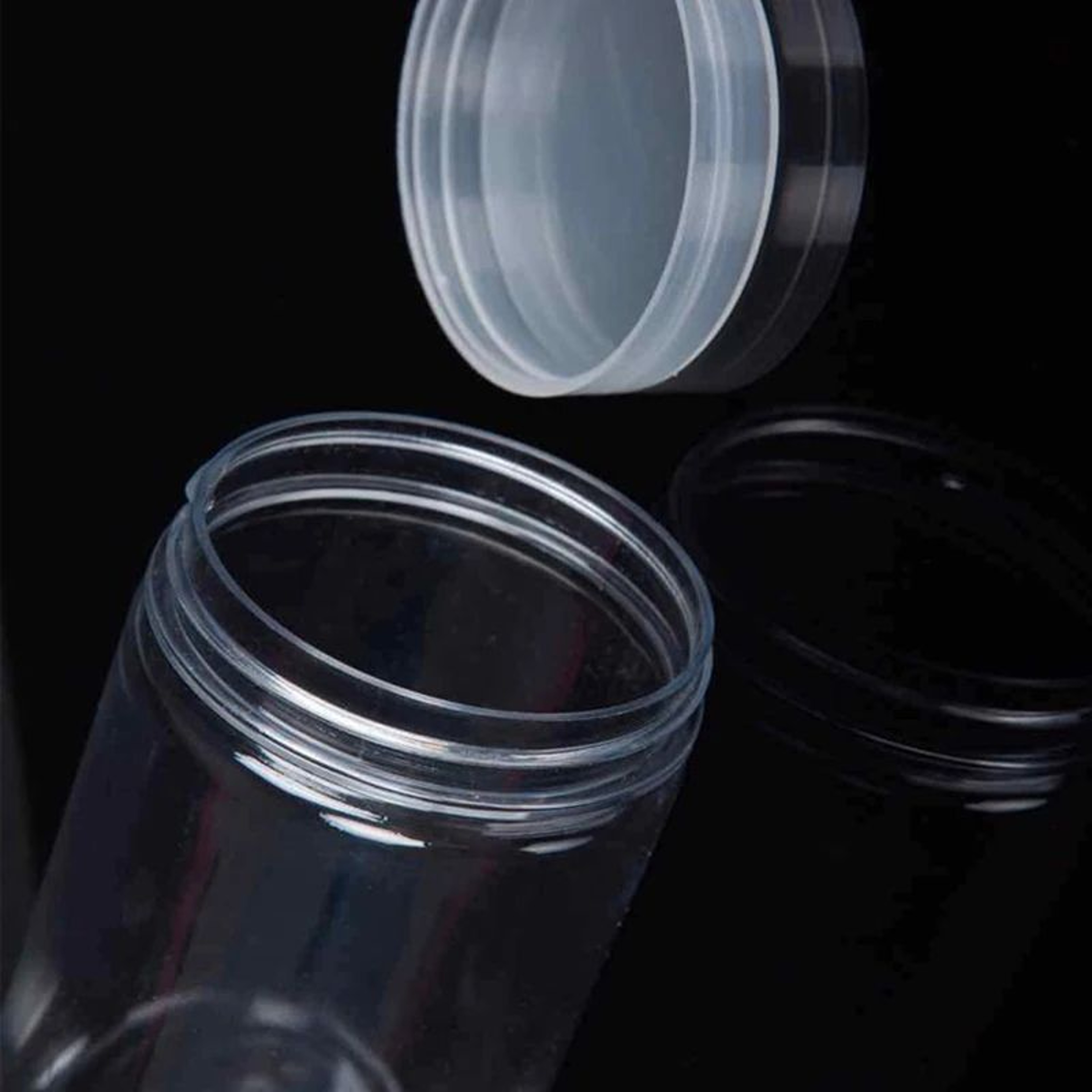 Transparent Airtight Food Storage Jar With Lid 5