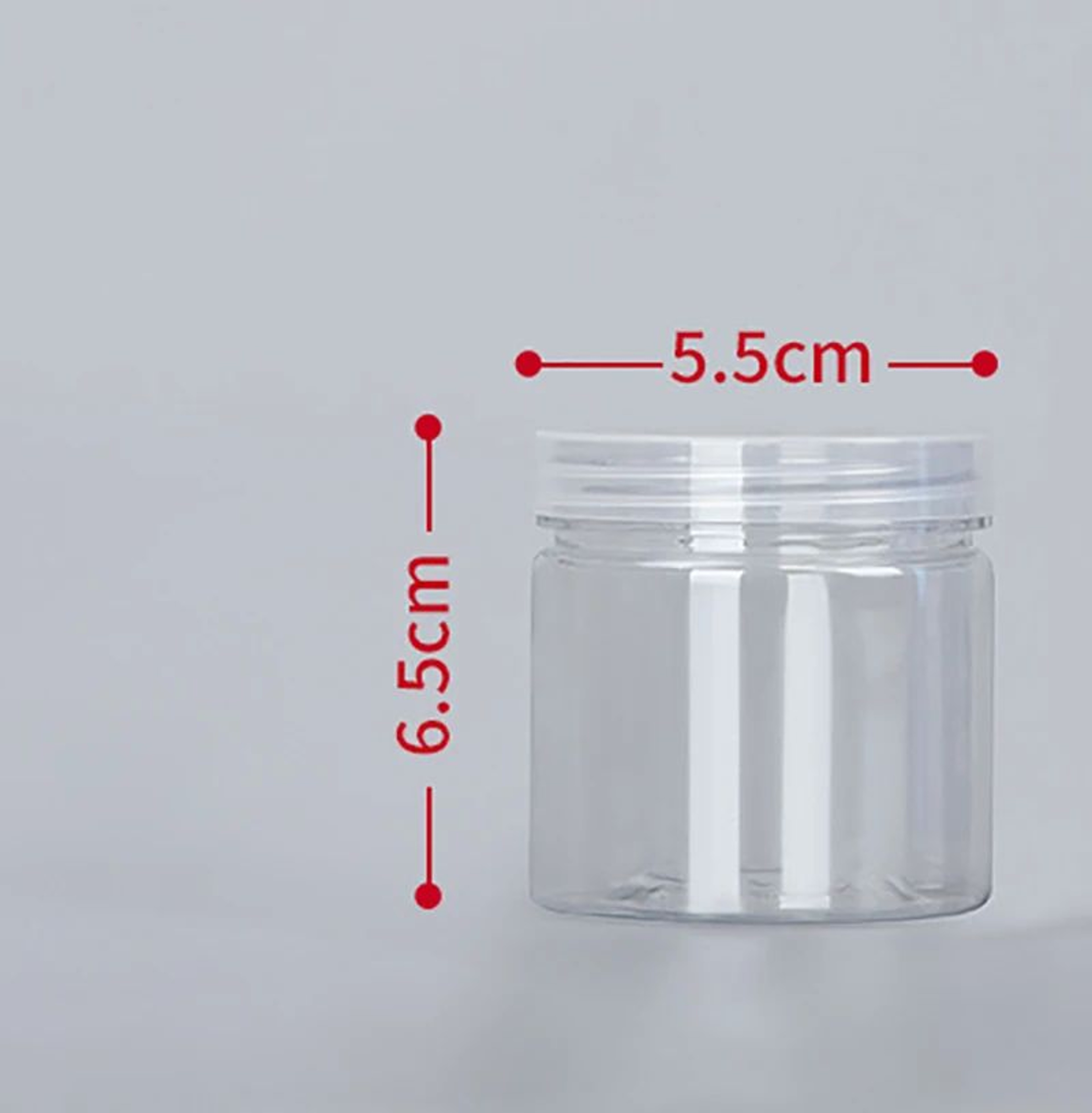 Transparent Airtight Food Storage Jar With Lid 7