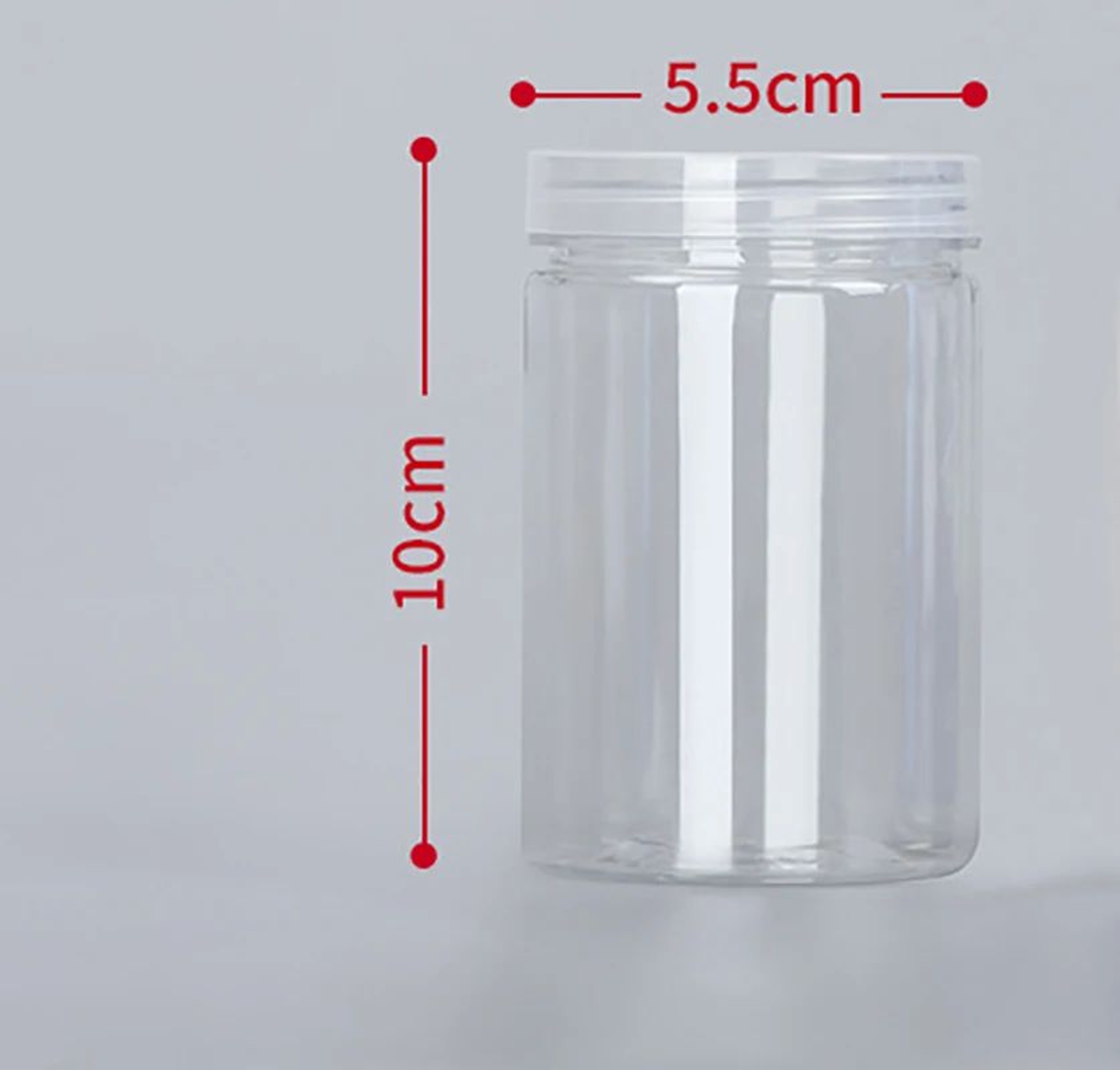 Transparent Airtight Food Storage Jar With Lid 9
