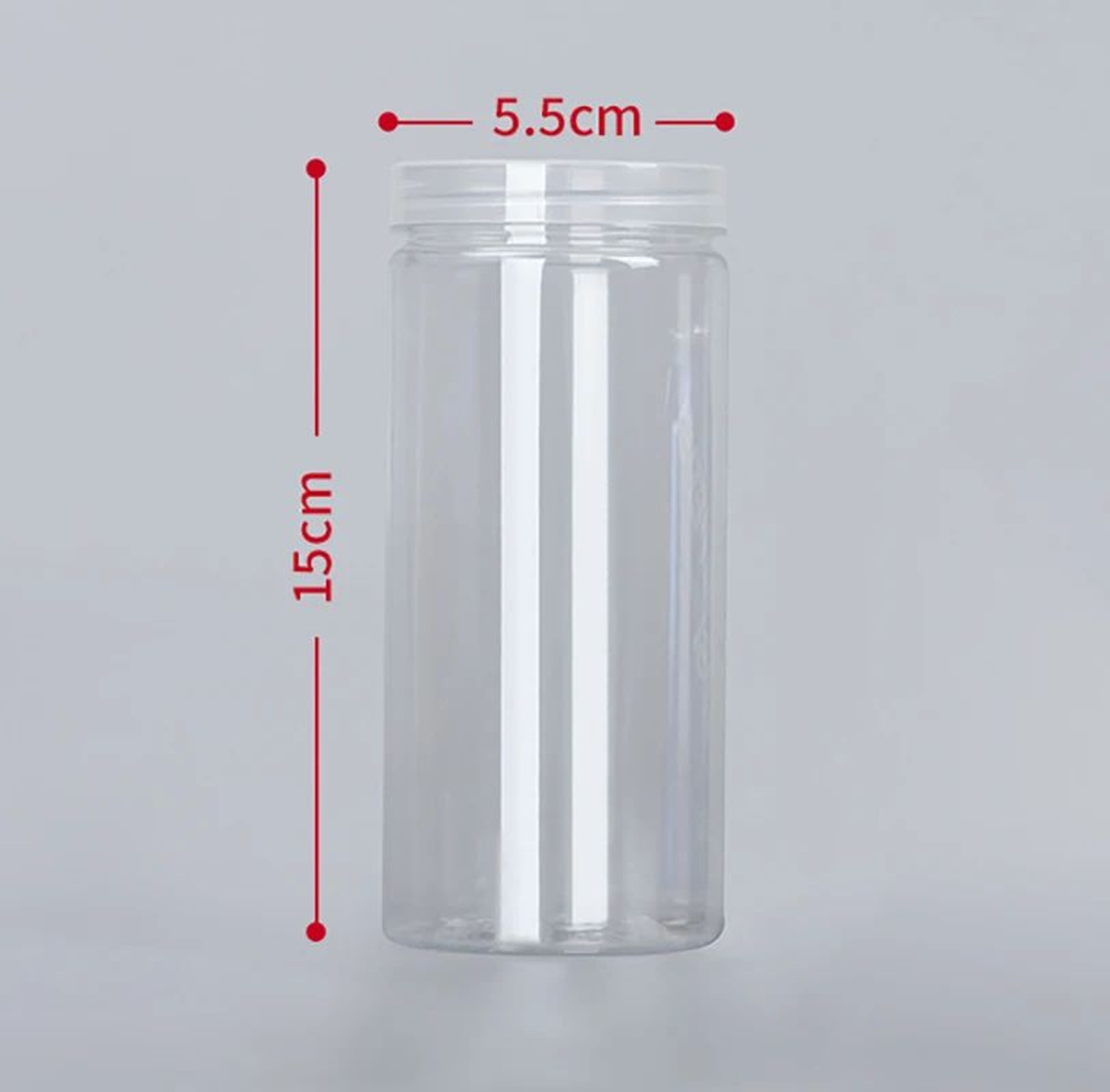 Transparent Airtight Food Storage Jar With Lid 11
