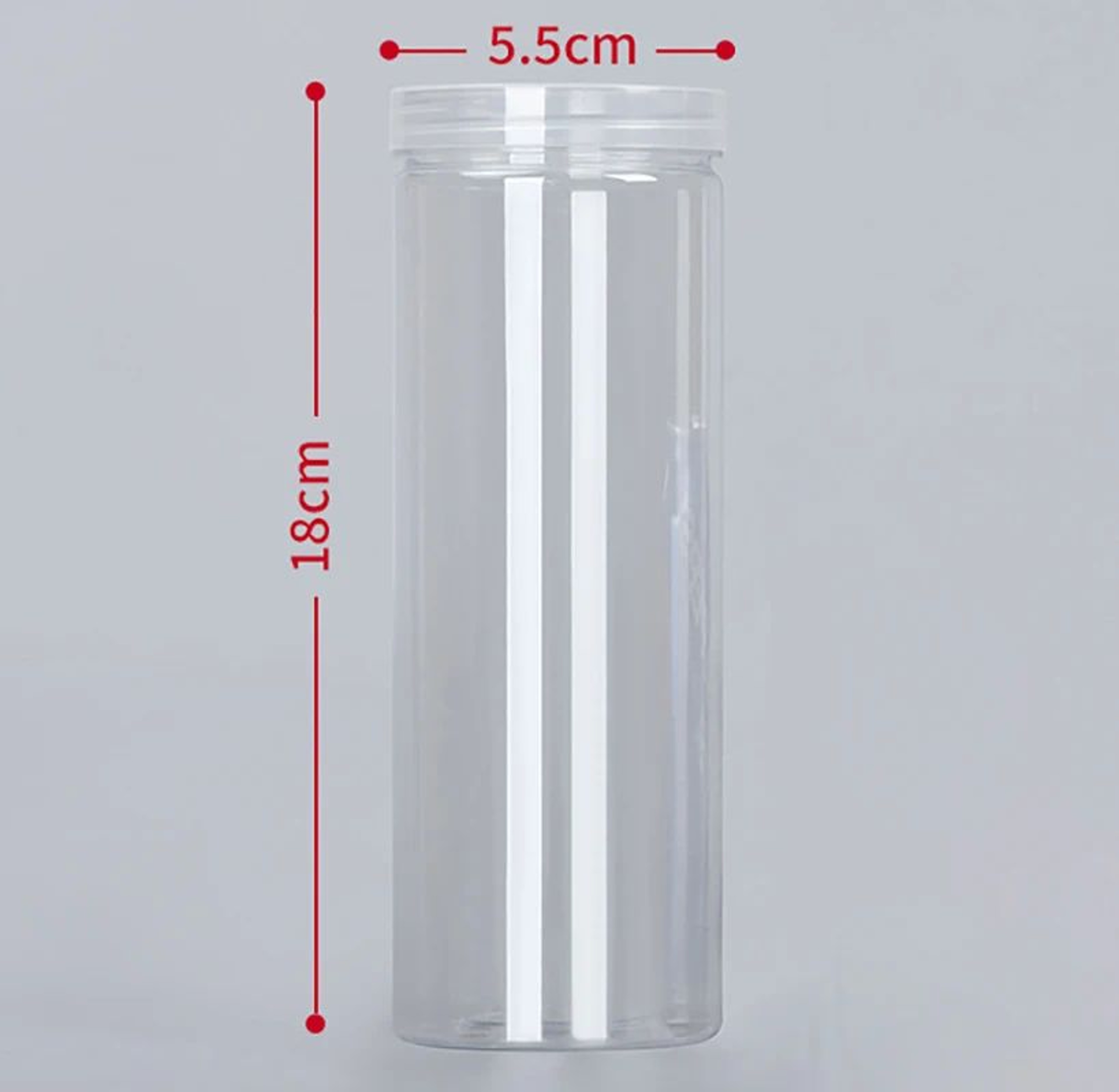 Transparent Airtight Food Storage Jar With Lid 12
