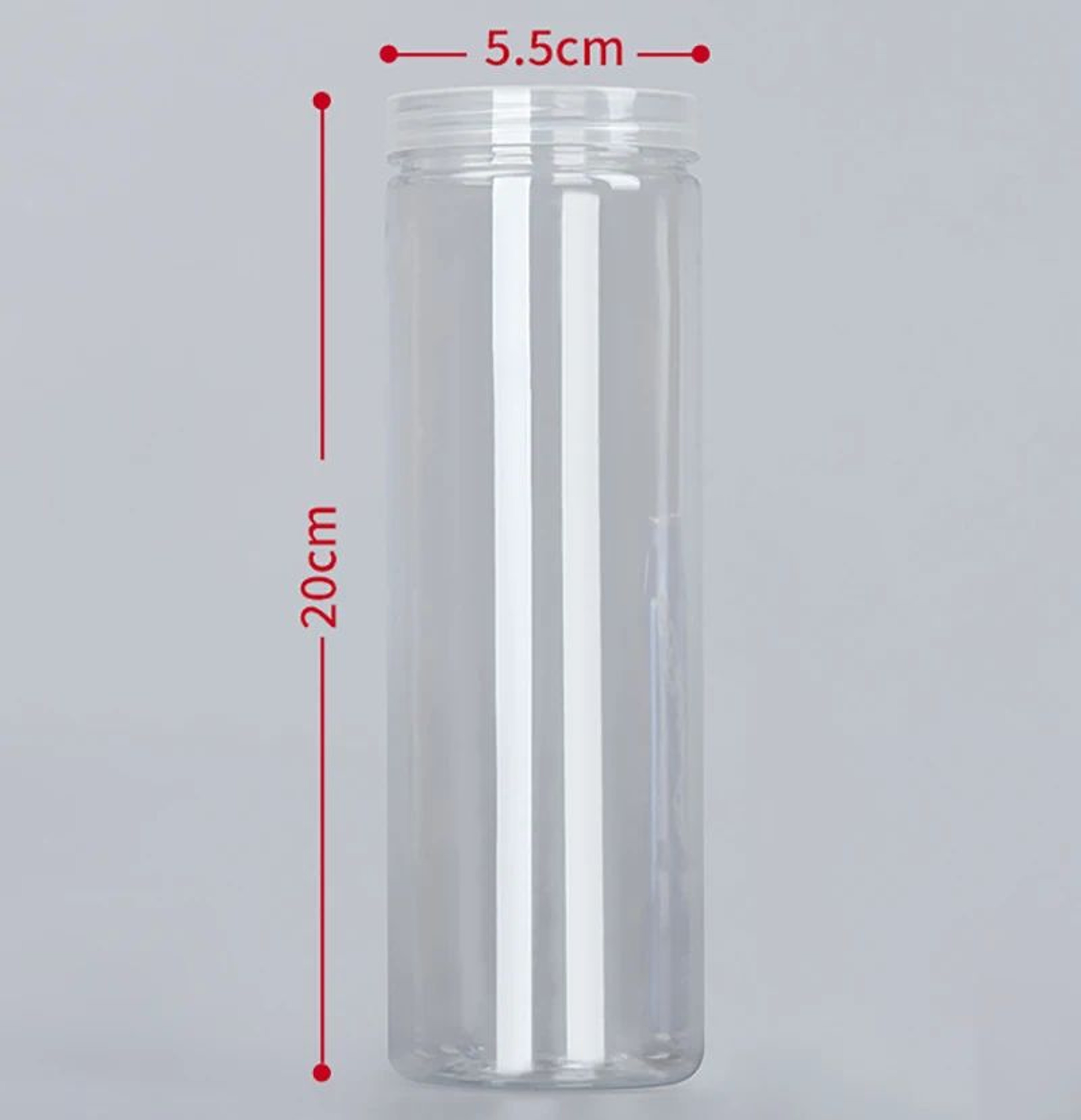 Transparent Airtight Food Storage Jar With Lid 13