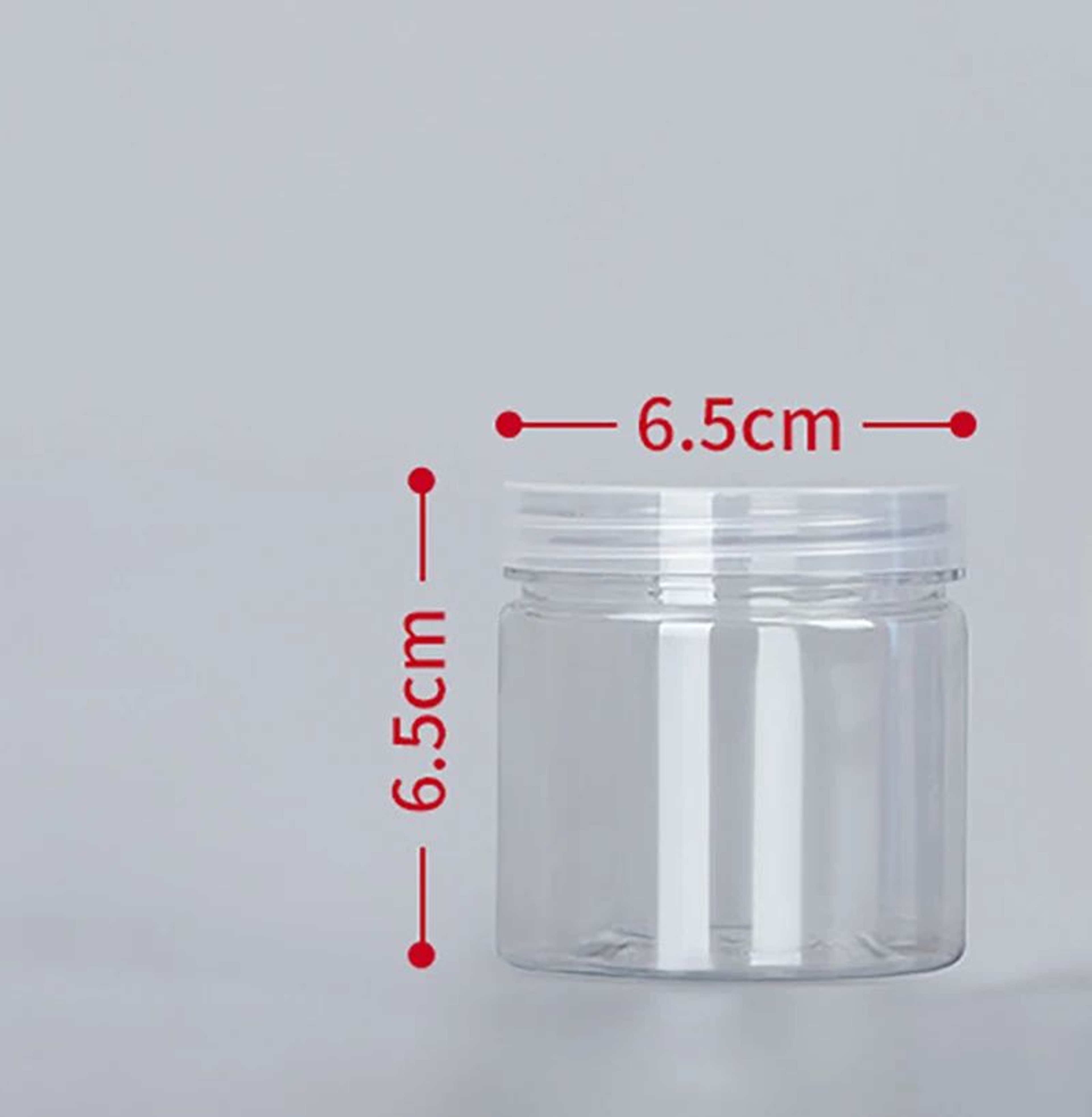 Transparent Airtight Food Storage Jar With Lid 14