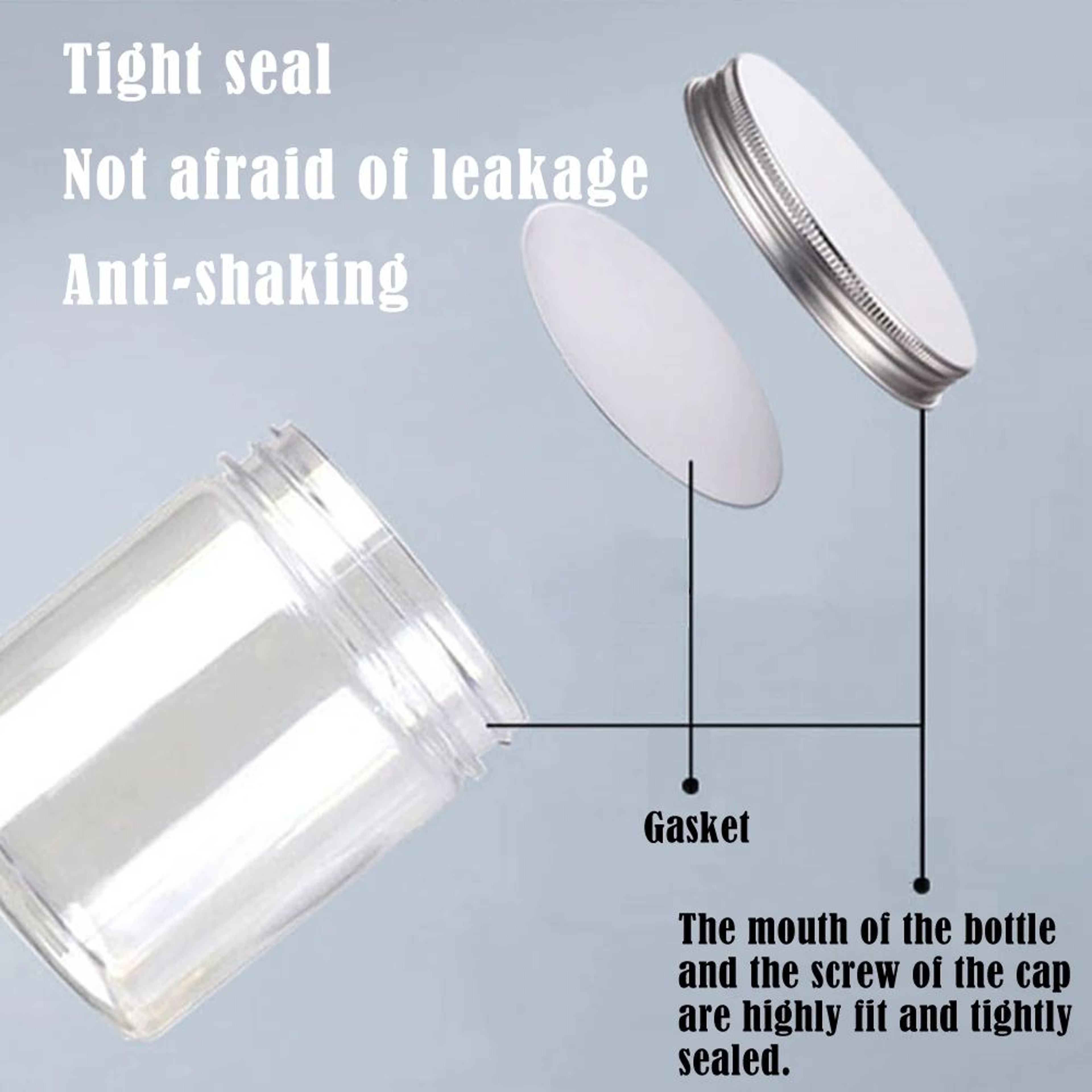 Aluminum Storage Jars With Lids For Cosmetics And Food 2