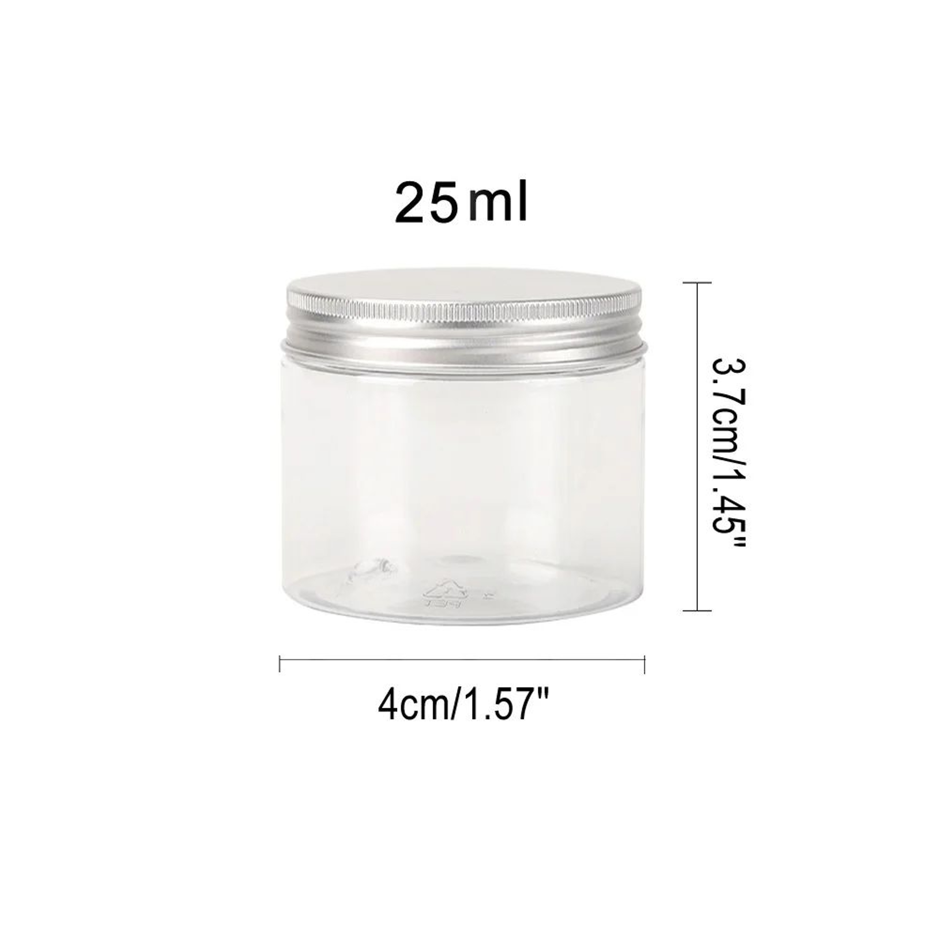 Aluminum Storage Jars With Lids For Cosmetics And Food 7