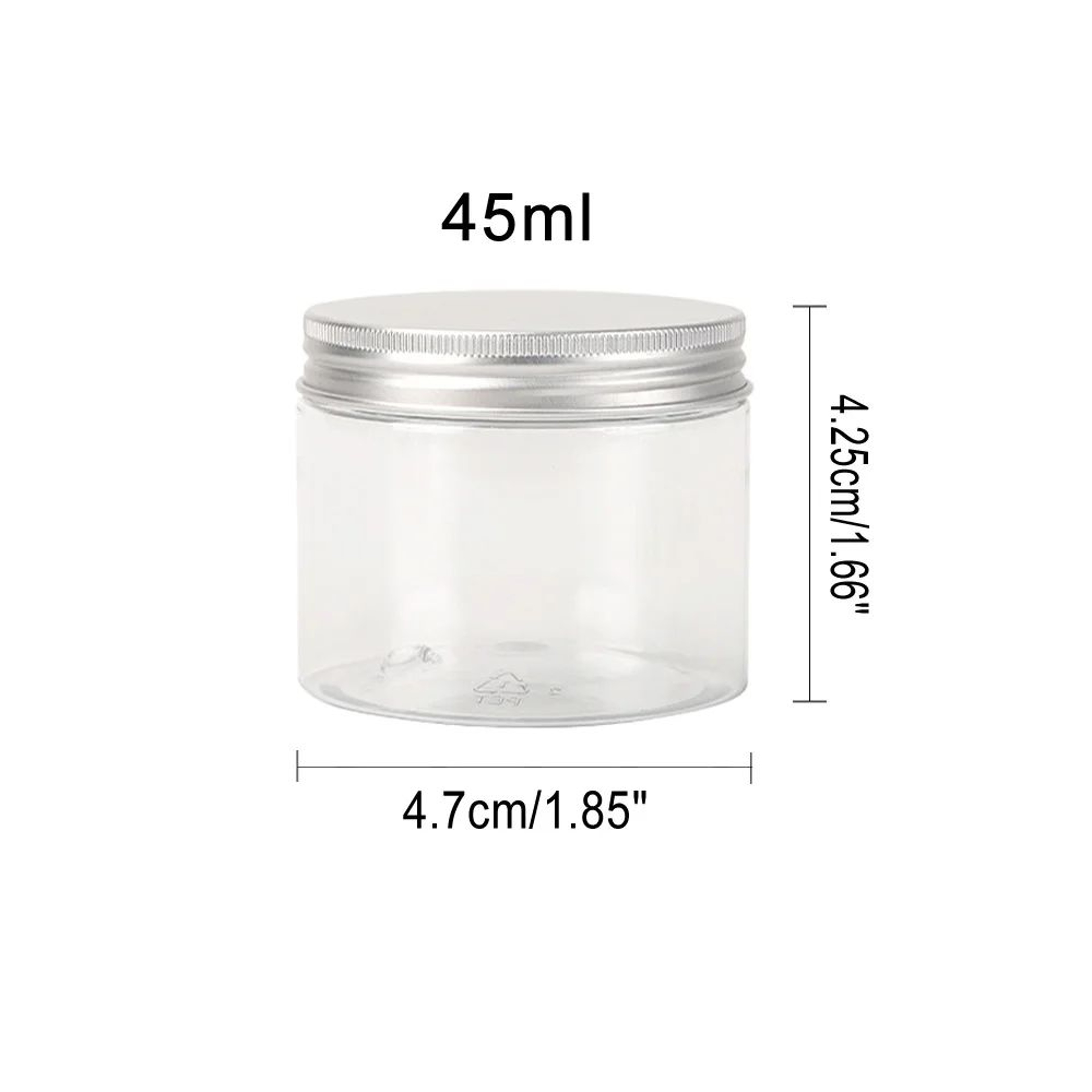 Aluminum Storage Jars With Lids For Cosmetics And Food 11