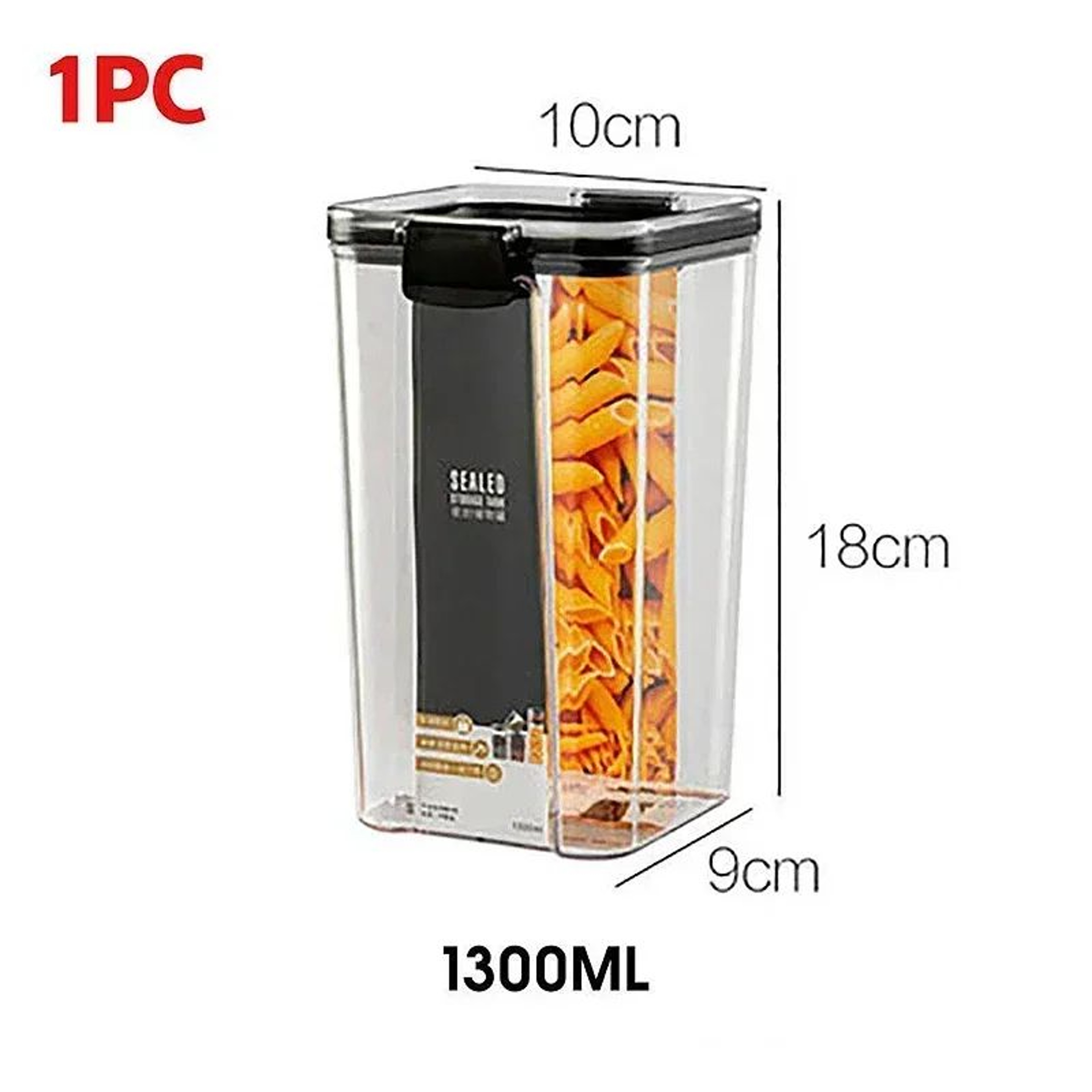 Stackable Airtight Food Storage Containers Set 460ml To 1800ml 7