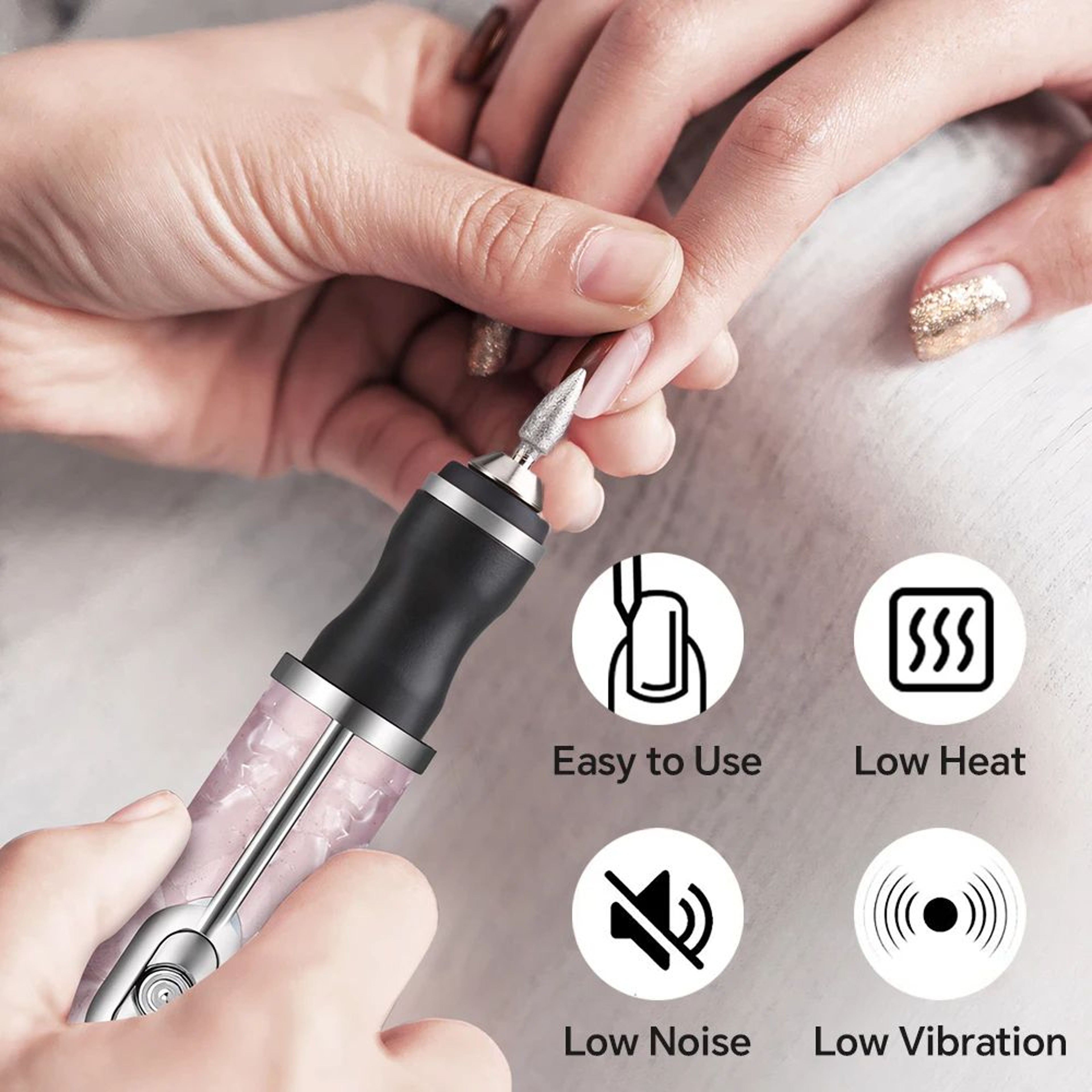 Cordless Electric Nail Drill Kit For Manicure And Pedicure 1