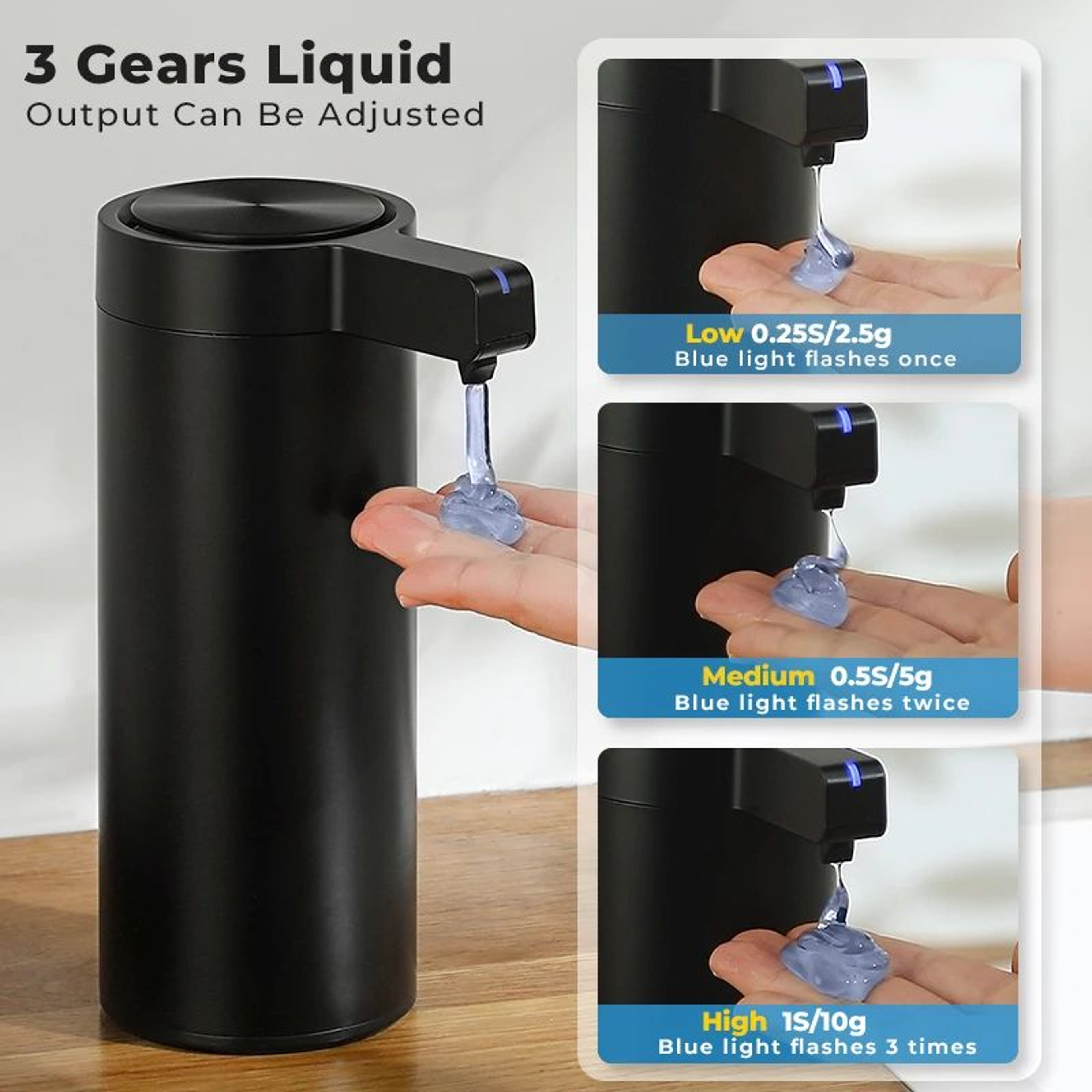 270ml Automatic Sensor Soap Dispenser With Stainless Steel Body 2