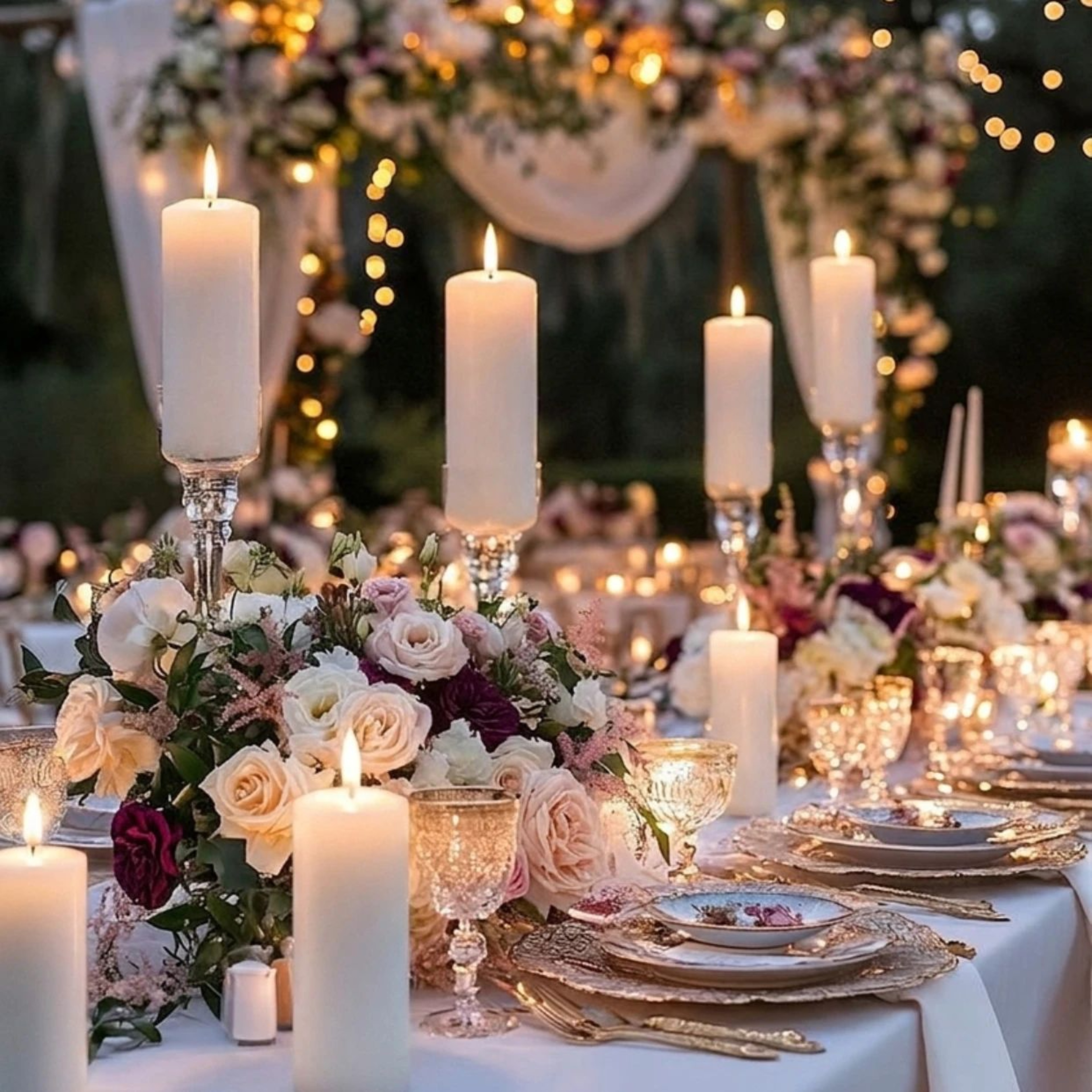 Battery Operated Flickering LED Flameless Candles For Wedding And Home Decor 1